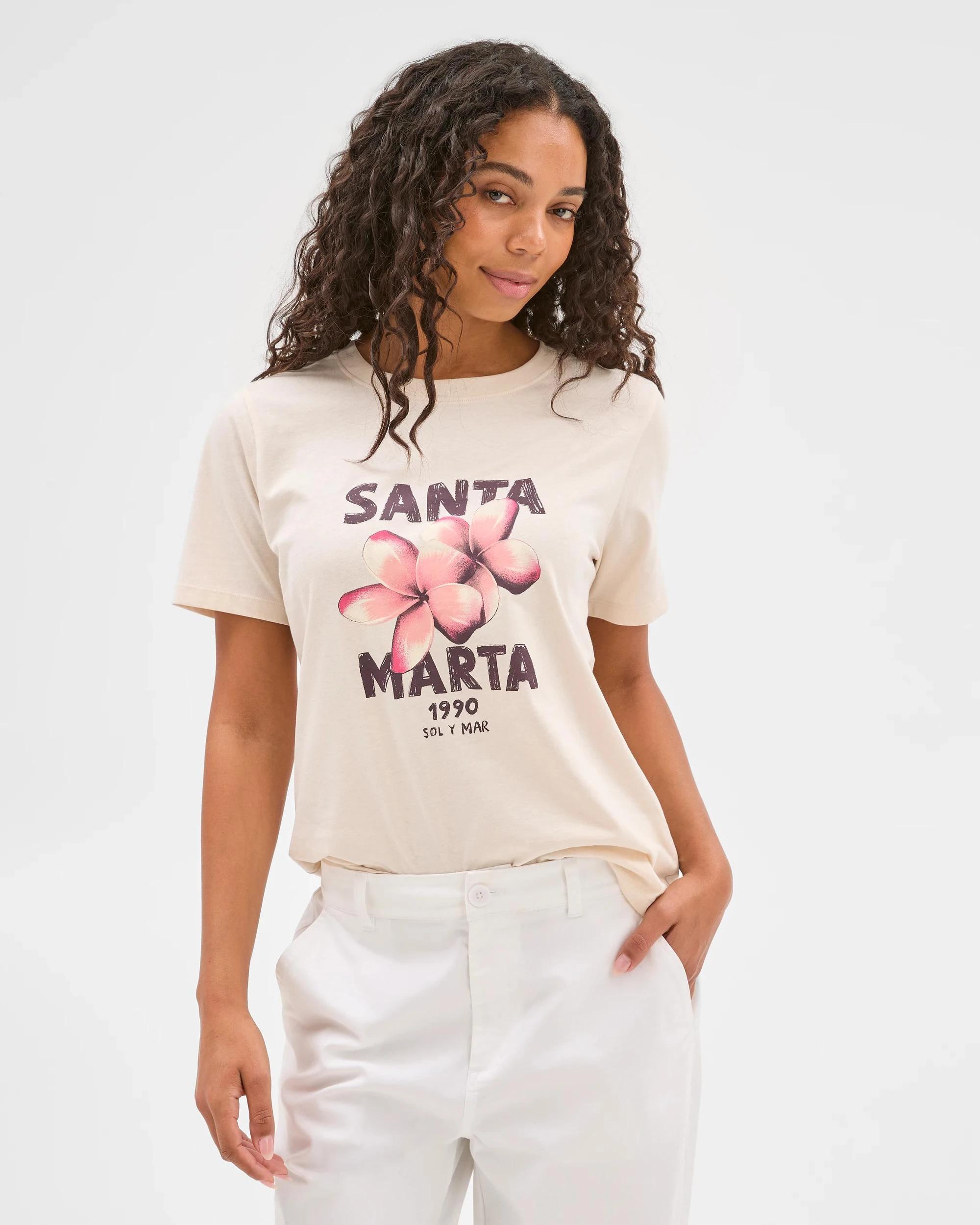 1 Target Australian Cotton Print T-Shirt OATMEAL SANTA MARTA, 1 of 6