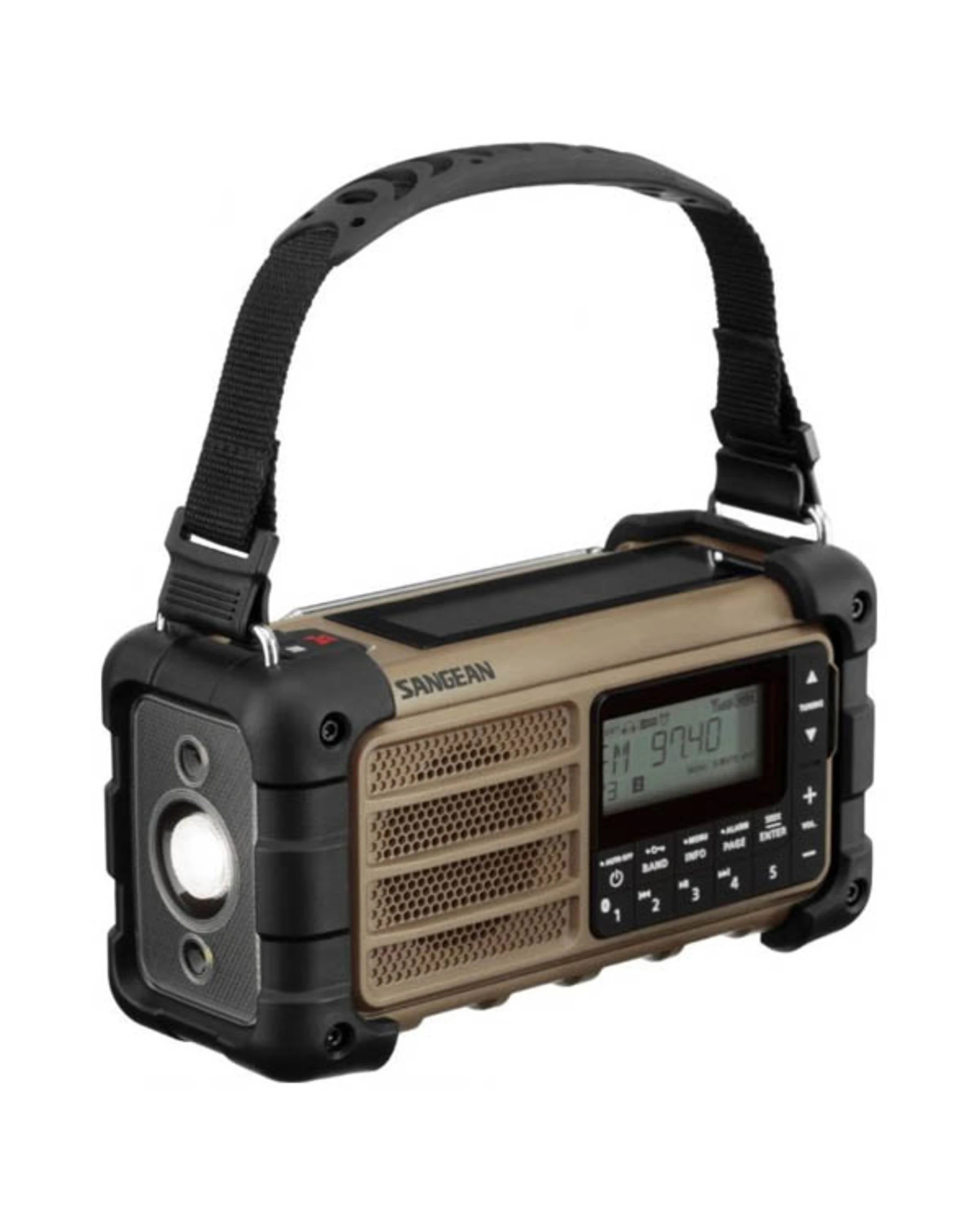 3 Sangean MMR-99 FM/AM Portable Radio - Desert Tan, 3 of 5