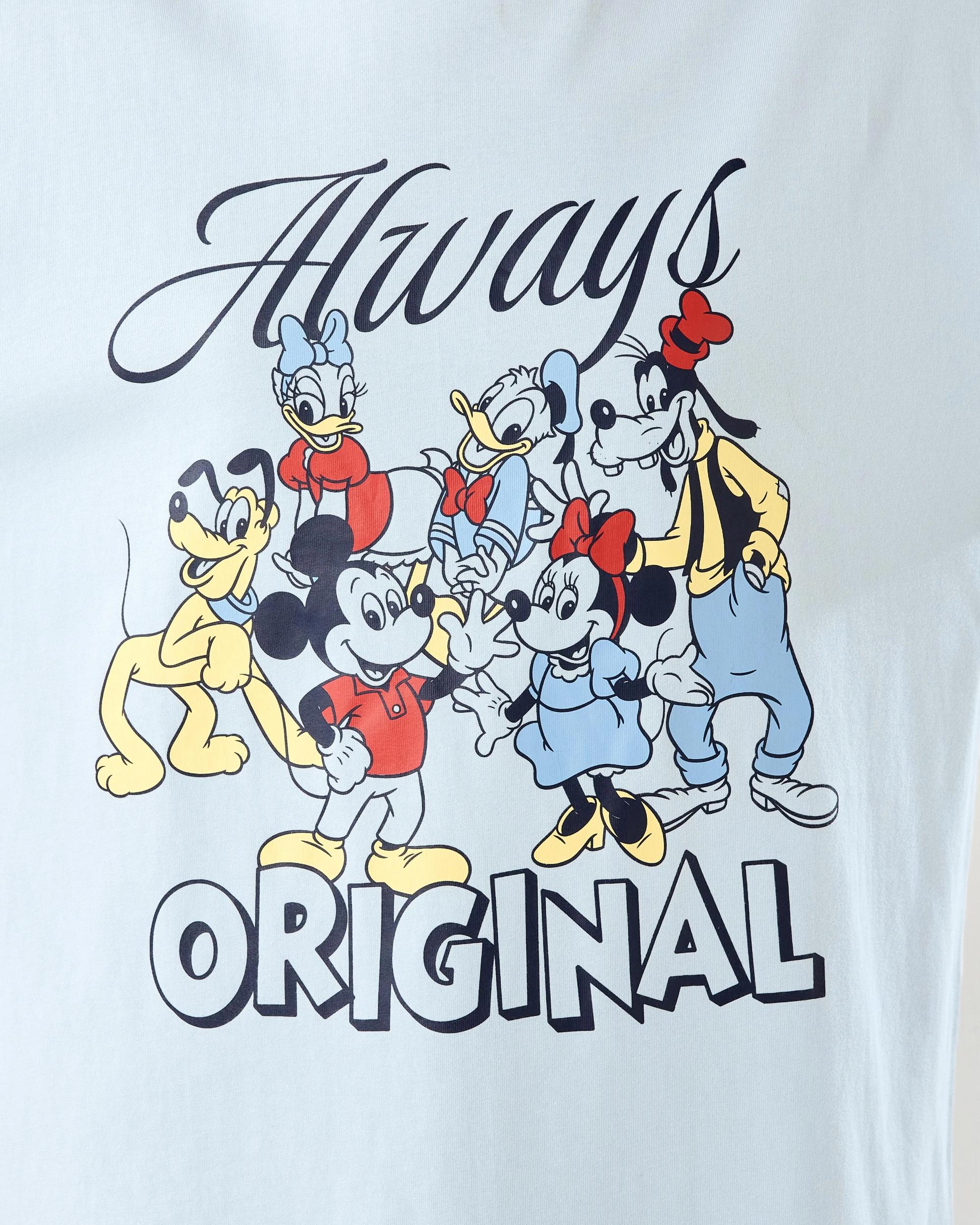 6 Short Sleeve Oversized Chopped Mickey Mouse License T-shirt Mickeystrp, 6 of 7