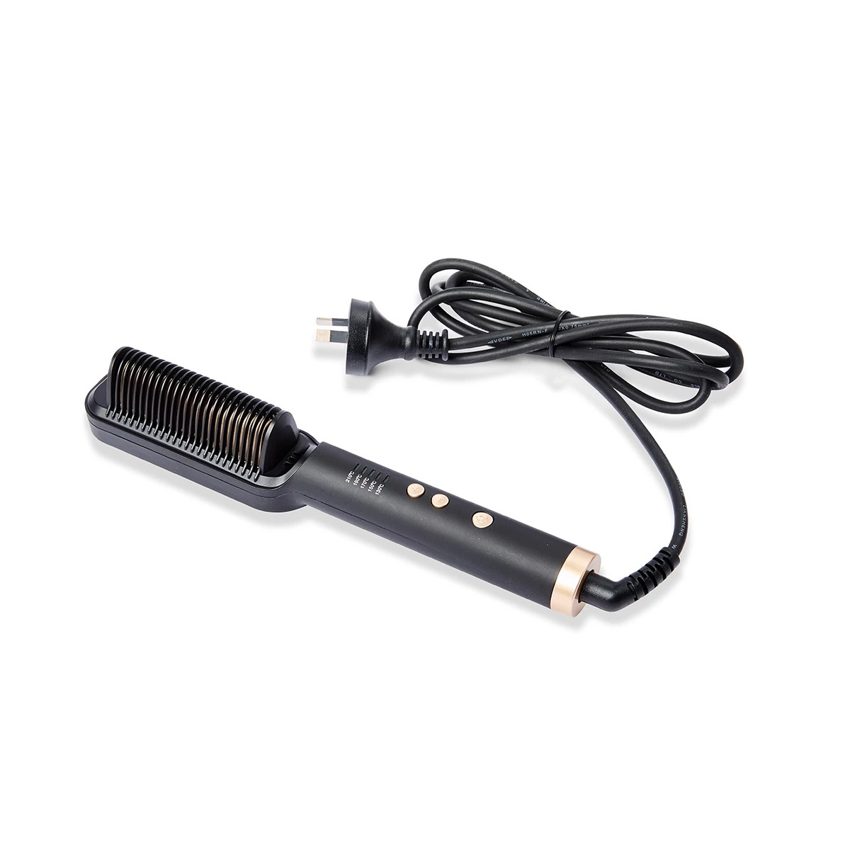 8 Hair Straightener Comb - Black, 8 of 8
