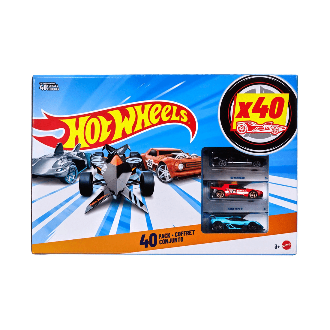 1 Hot Wheels 40 Pack - Multi, 1 of 6