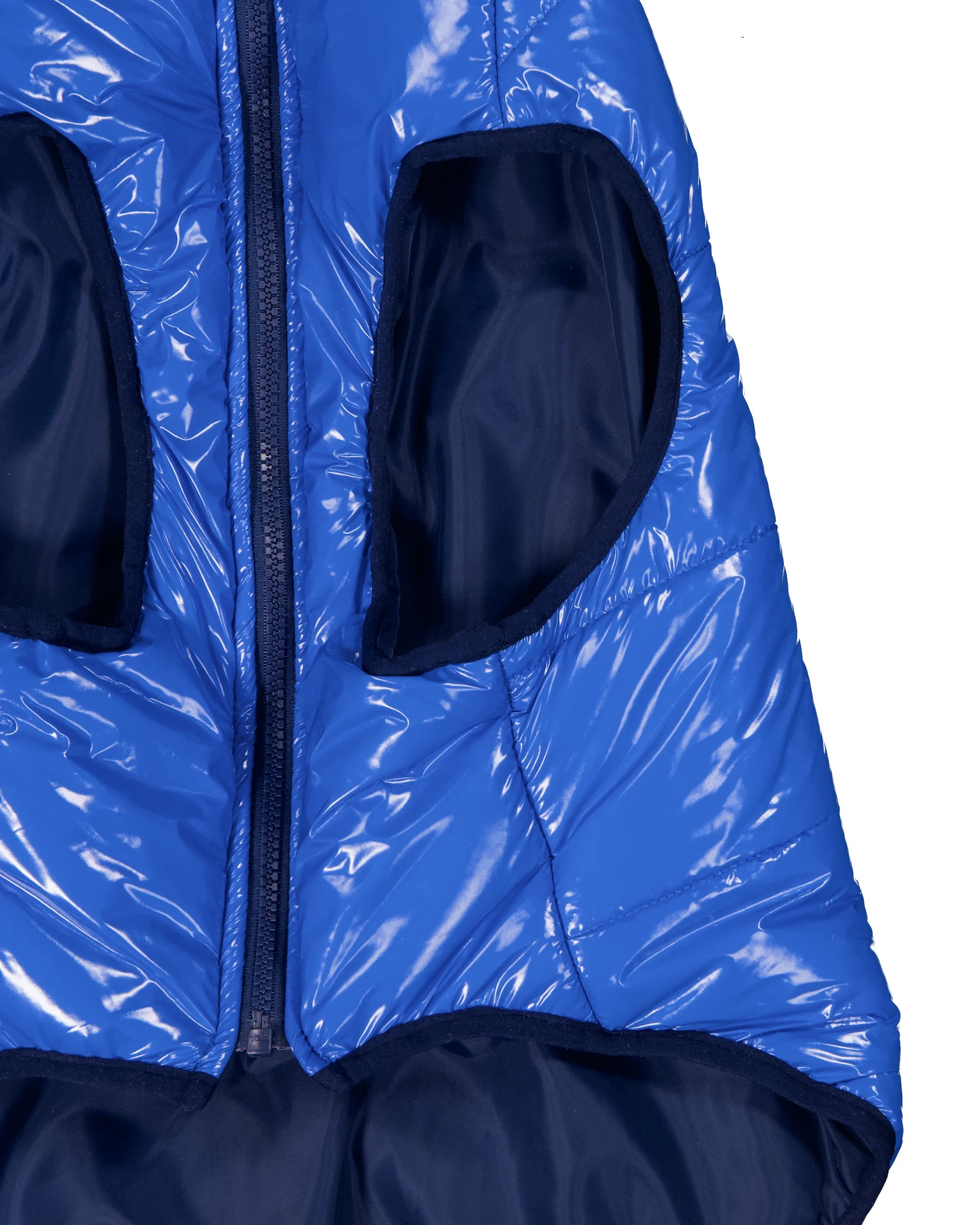 7 Pet Shine Puffer - Extra Large, Blue and Navy, 7 of 10