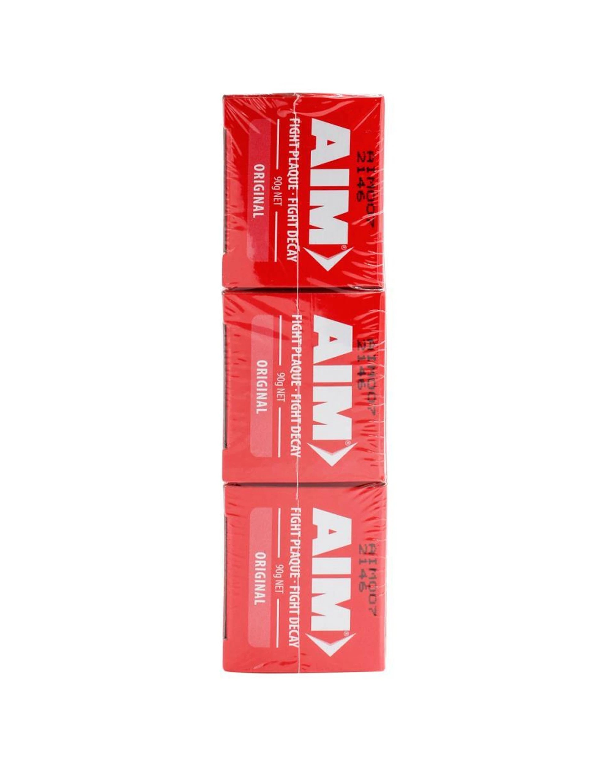 4 Aim 24pc Fluoride Toothpaste Tube Original Dental Oral Care Pack 90g - Multi, 4 of 5