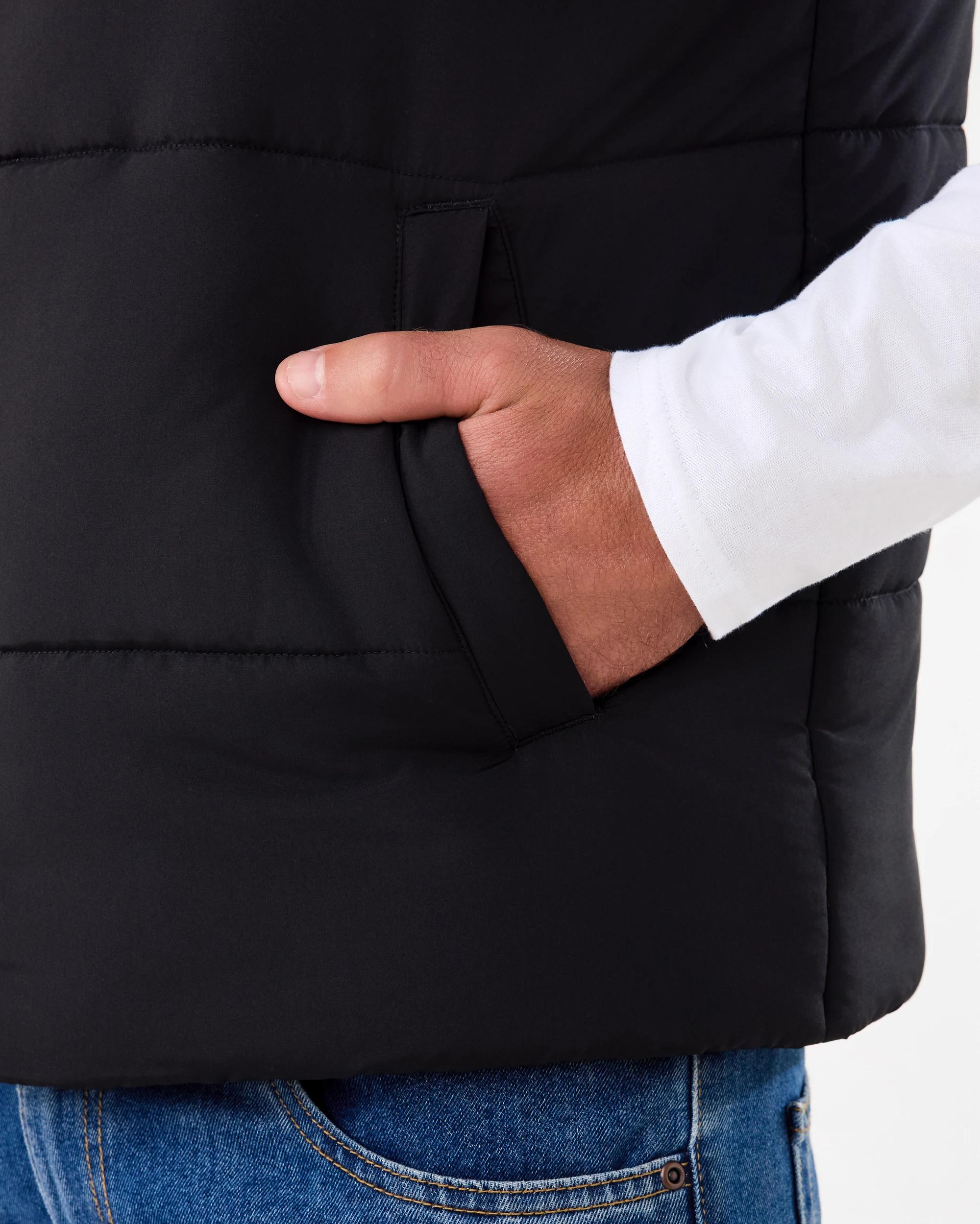 7 Puffer Vest Black, 7 of 7