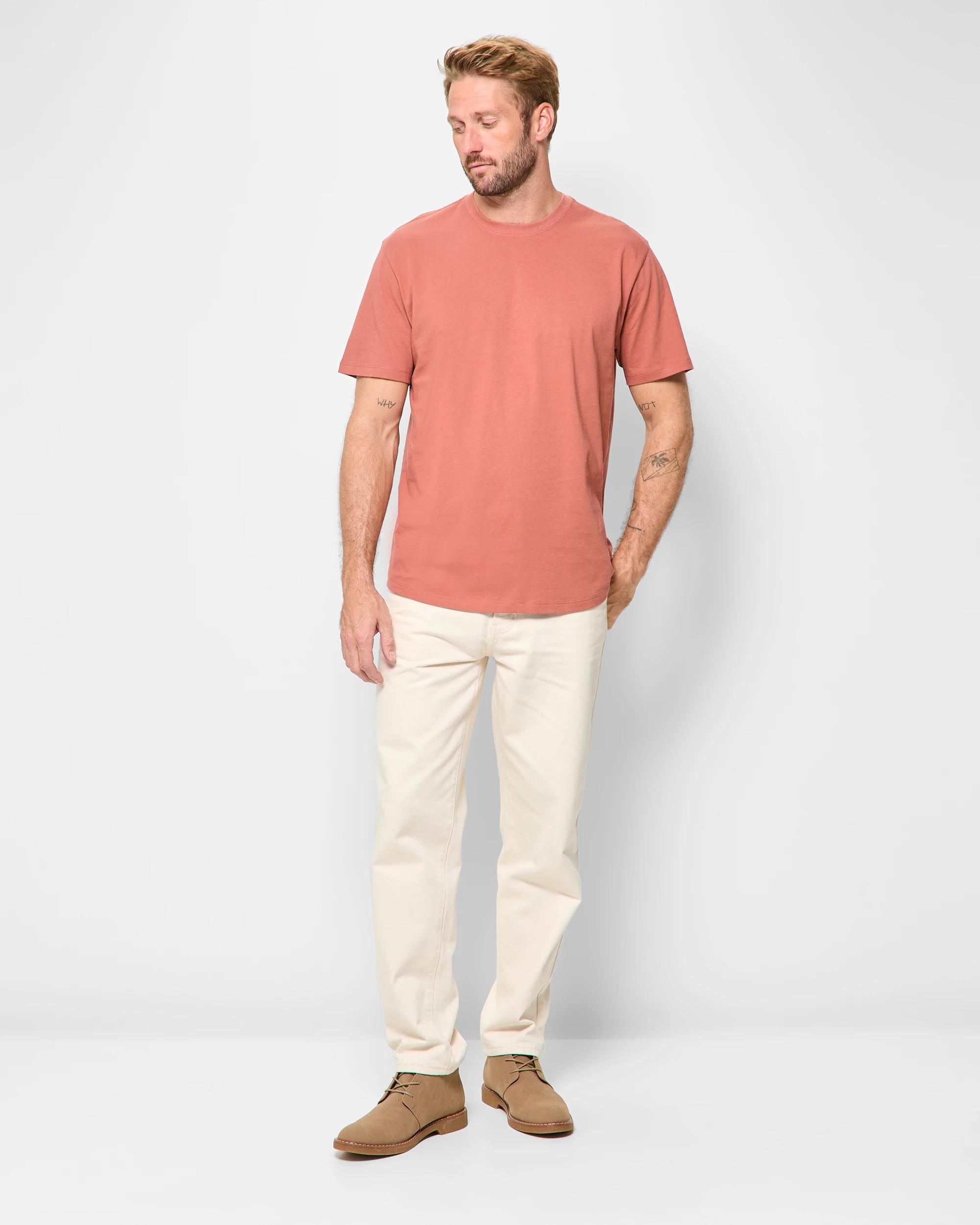 2 Target Australian Cotton T-Shirt BRICK, 2 of 5