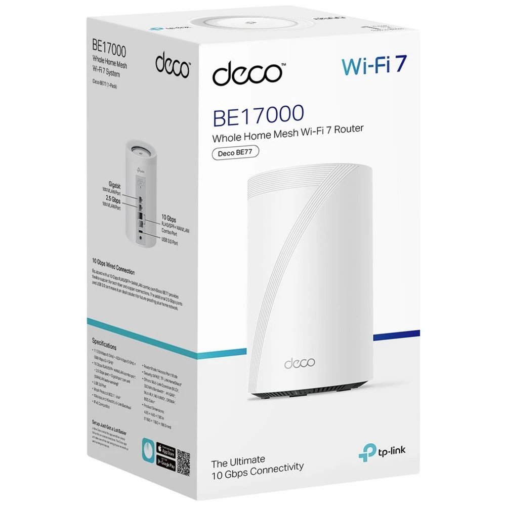 1 TP Link BE77 Mesh WiFi 7 System, 1 of 9
