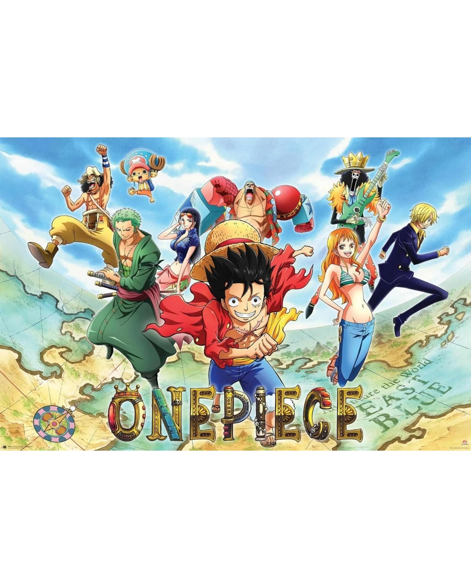 1 One Piece Map Poster, 1 of 1