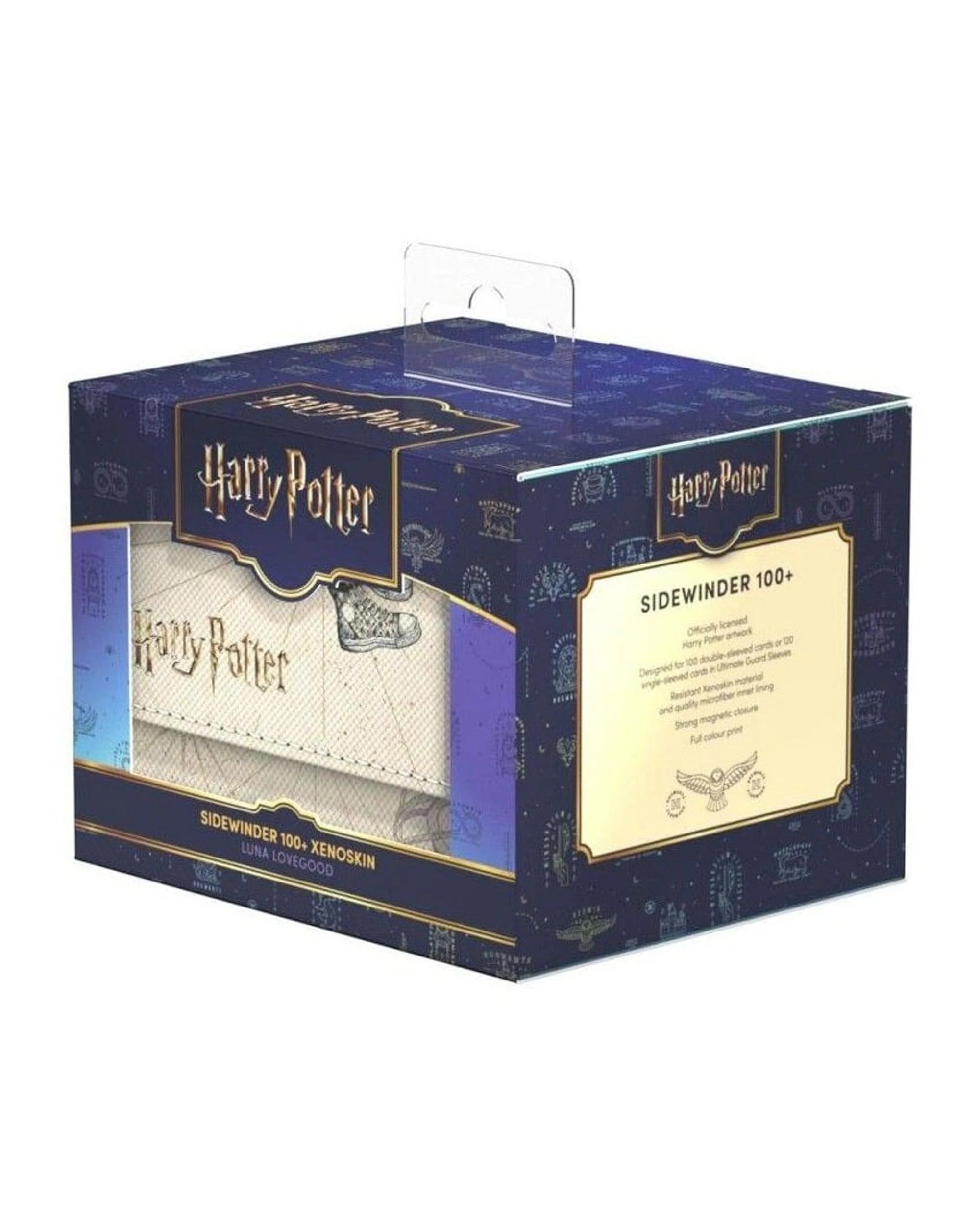 5 Ultimate Guard Sidewinder 100+ Xenoskin Harry Potter Luna Lovegood Deck Box - Purple, 5 of 6