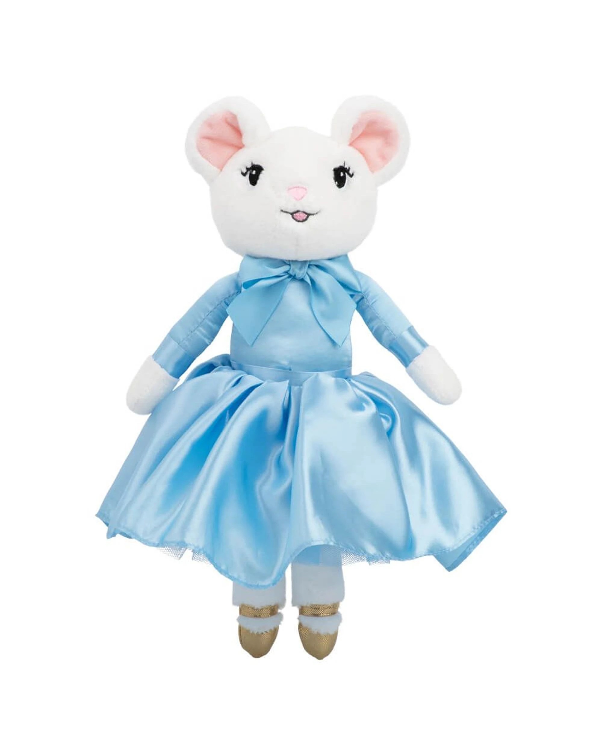 2 Claris the Chicest Mouse in Paris Tres Belle Blue 30cm Plush, 2 of 8