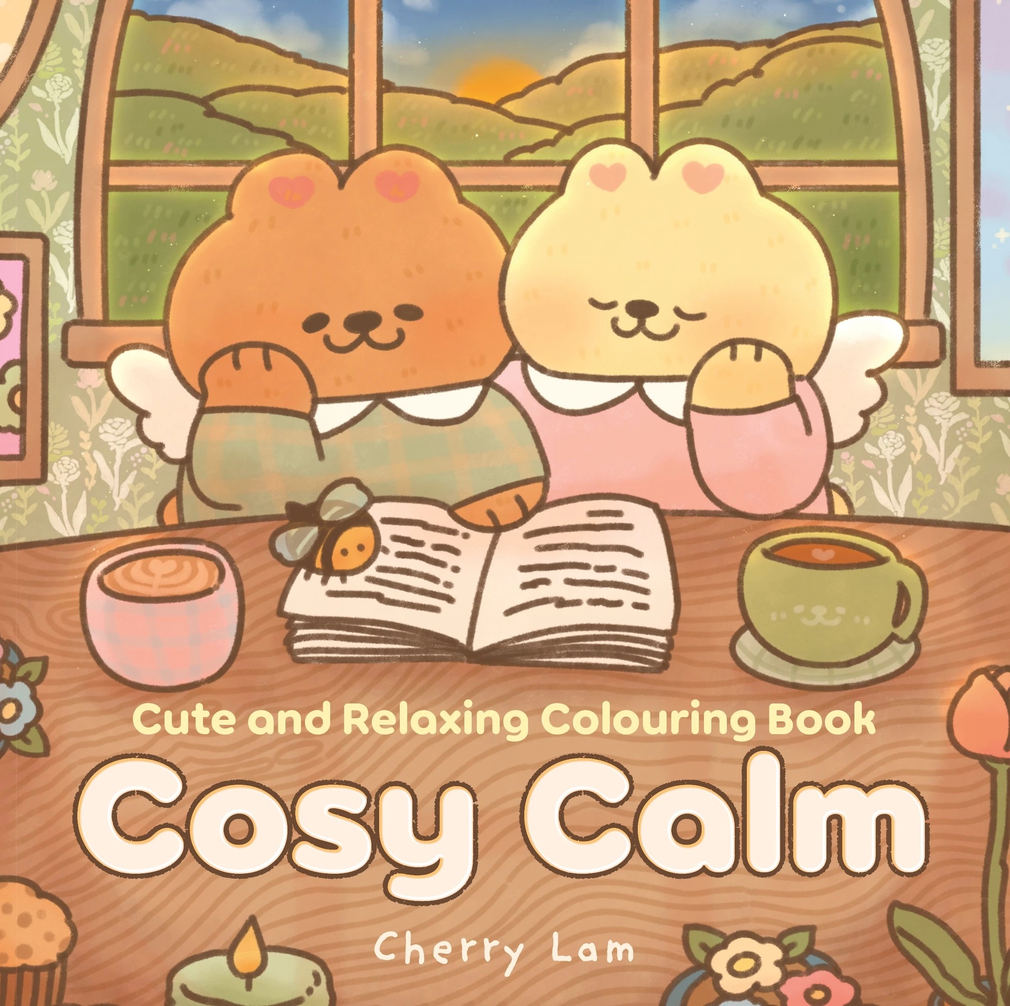 1 Cosy Calm: Cute and Relaxing Colouring Book by Cherry Lam - Book