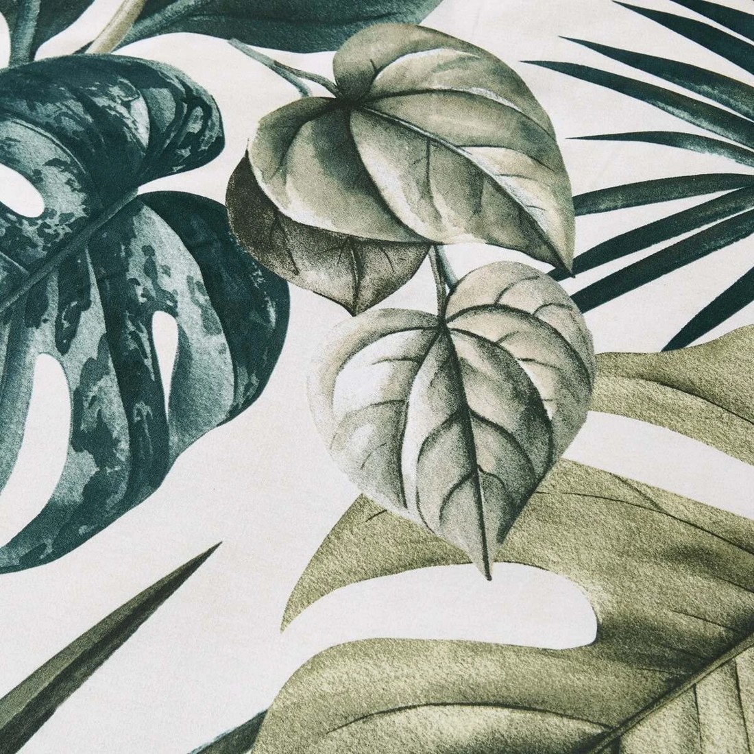 5 Bryony Cotton Rich Reversible Quilt Cover Set - Queen Bed, Green, 5 of 8