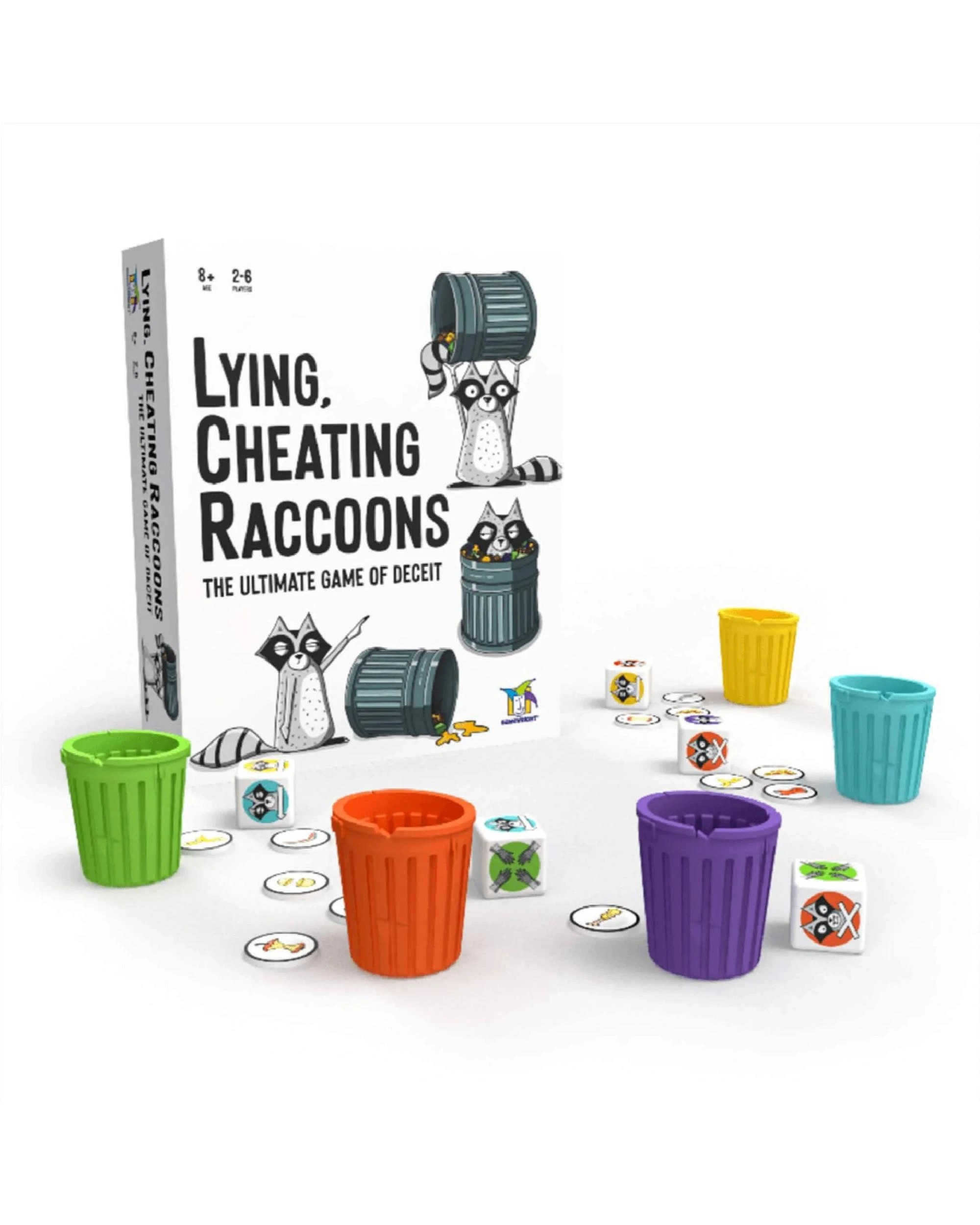 2 Lying, Cheating Raccoons Game, 2 of 6