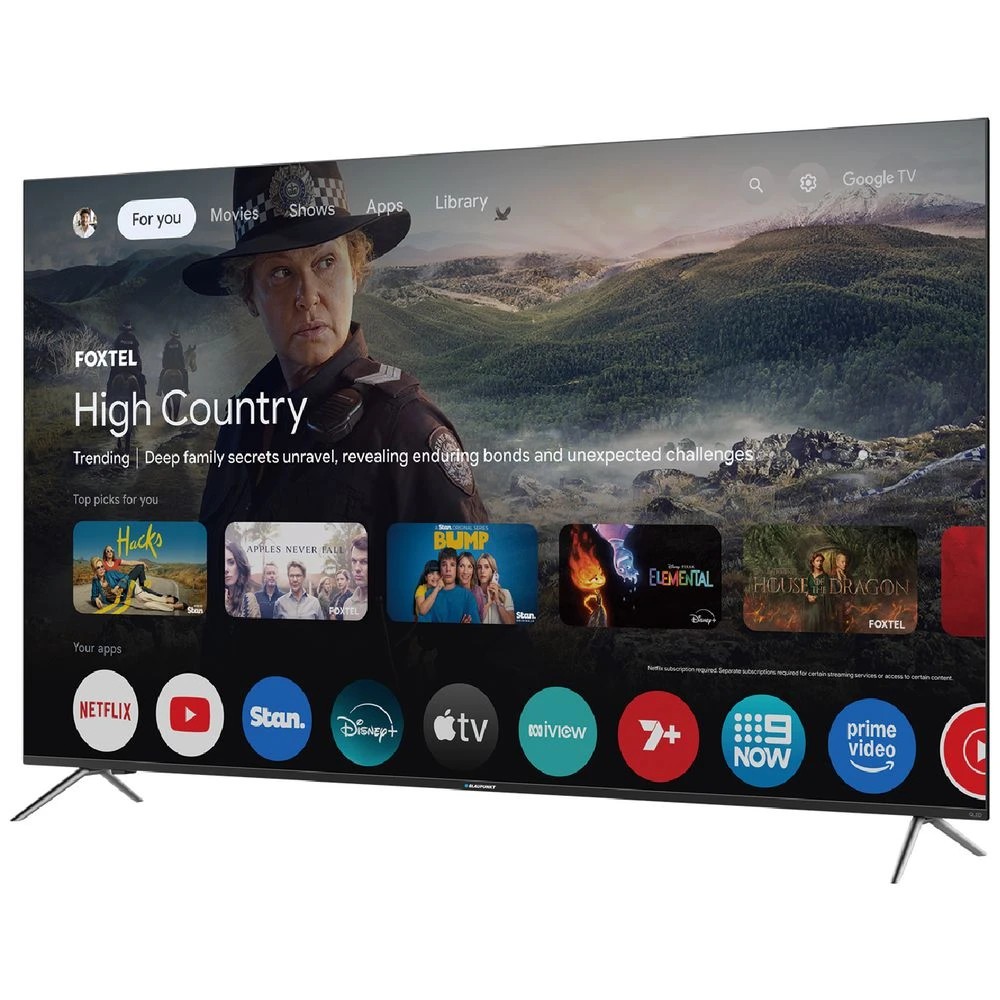 2 Blaupunkt 75" 4K Ultra HD QLED Google TV, 2 of 5