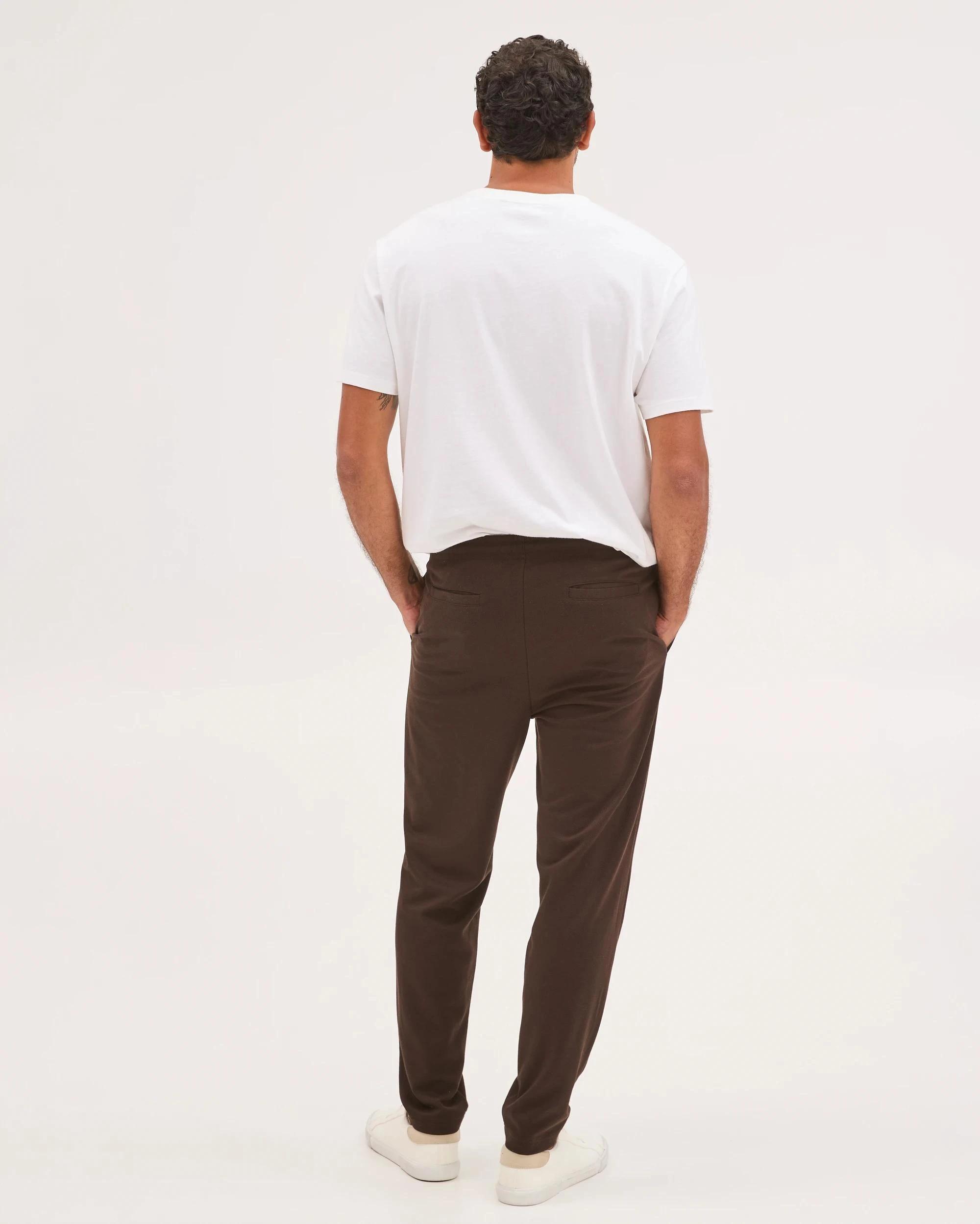 6 Target Man Textured Knit Pants CHOCOLATE, 6 of 6