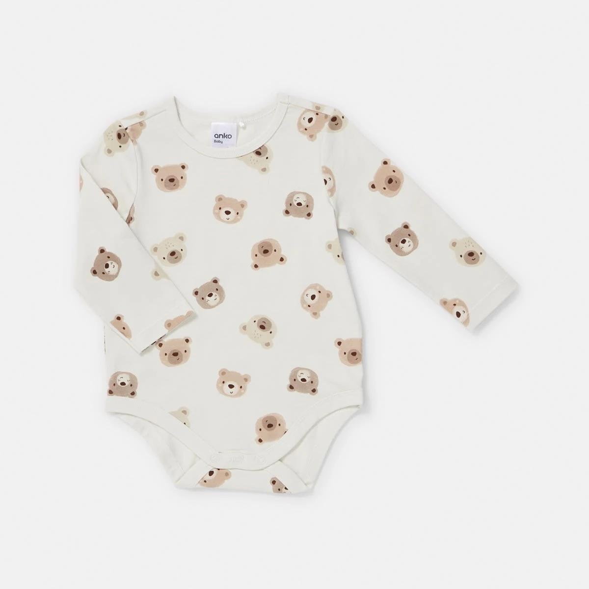 3 3 Pack Bodysuits Bge Bears, 3 of 8