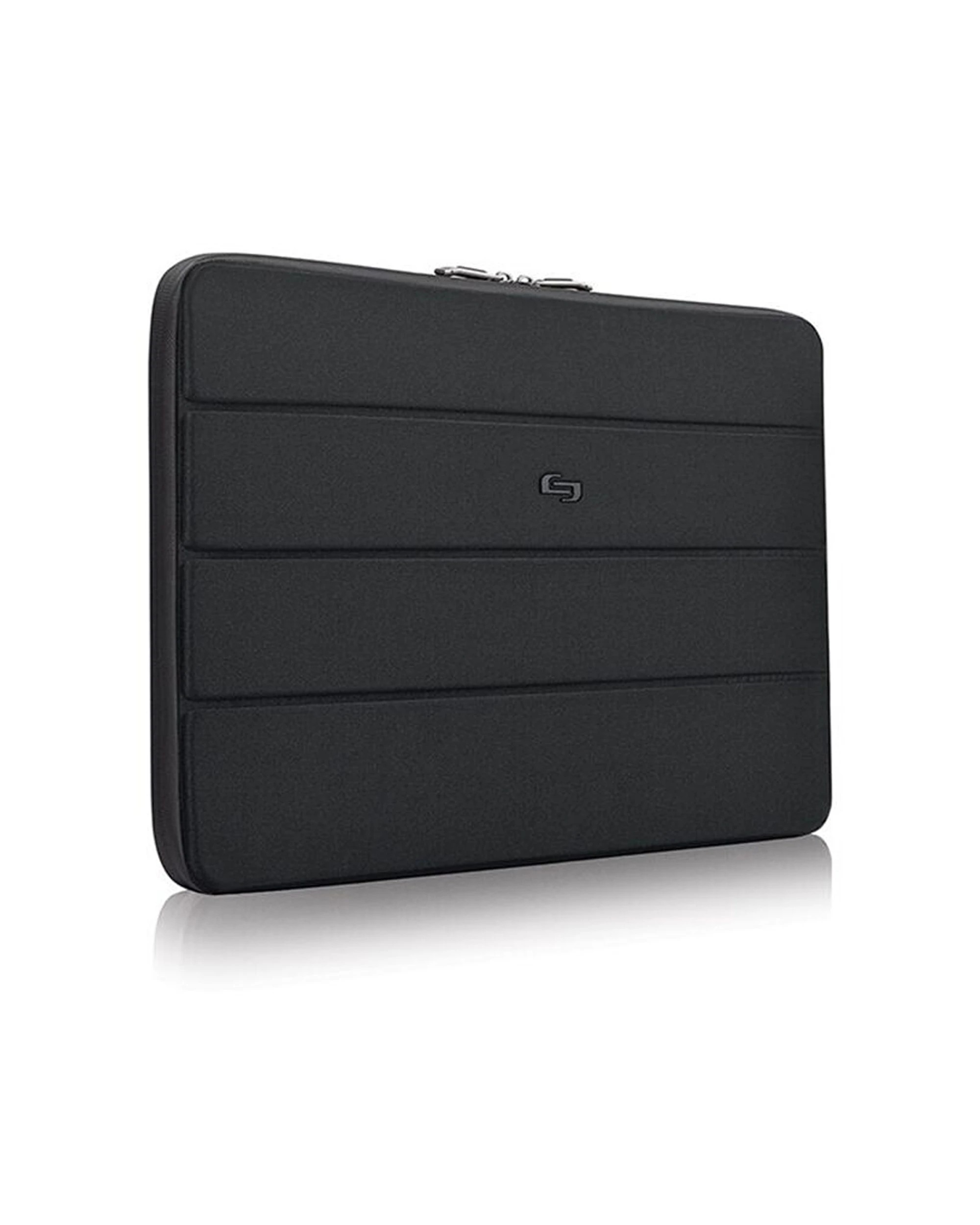 2 Solo Bond 15.6in Laptop Tablet Sleeve Case Lightweight Fully Padded 41x29cm - Black, 2 of 3