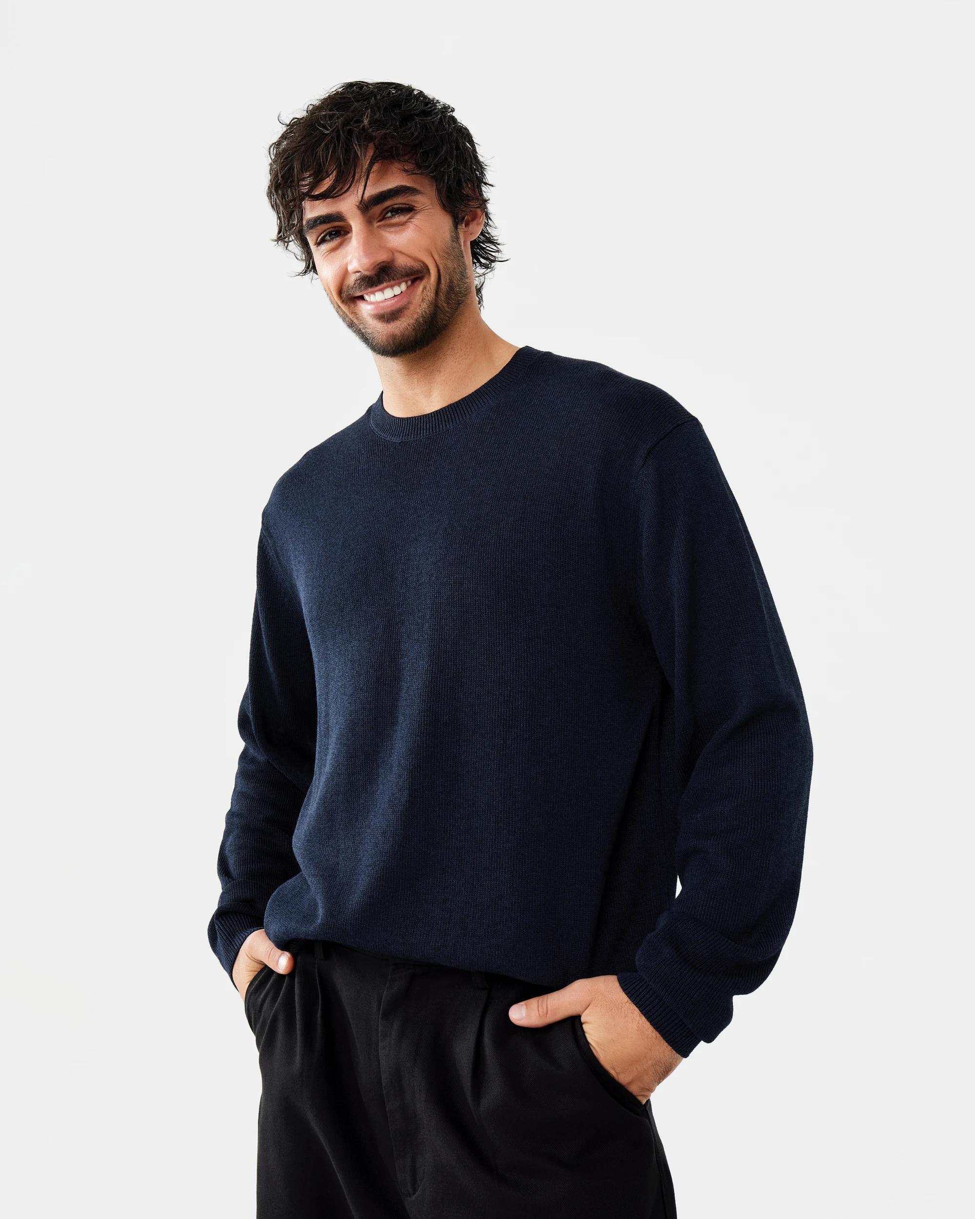 8 Lightweight Knit Jumper Sky Cptn, 8 of 8