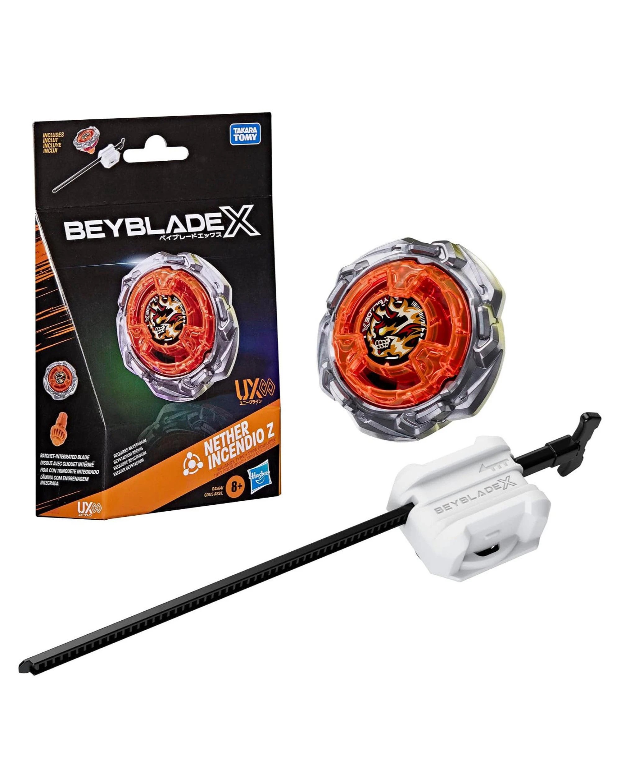 Beyblade X UX Infinity Starter Pack Nether Incendio Z - Kmart