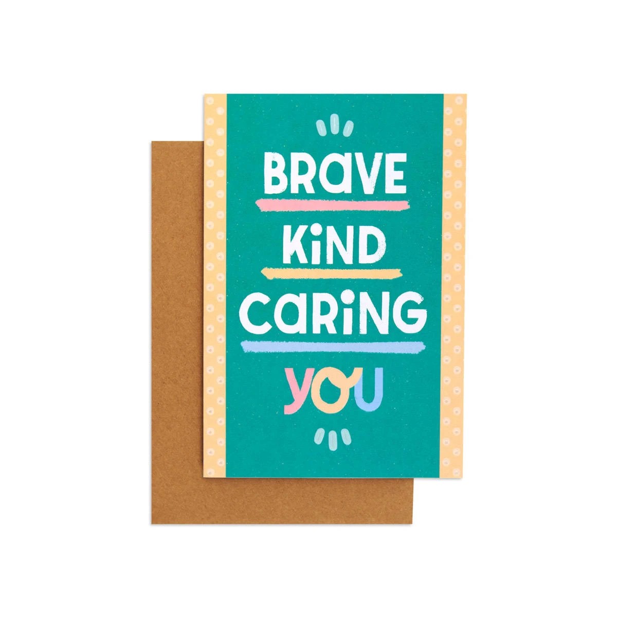 1 Hallmark Little World Changers Empowerment and Support Card for Kids - Brave, Kind, Caring, You!, 1 of 3