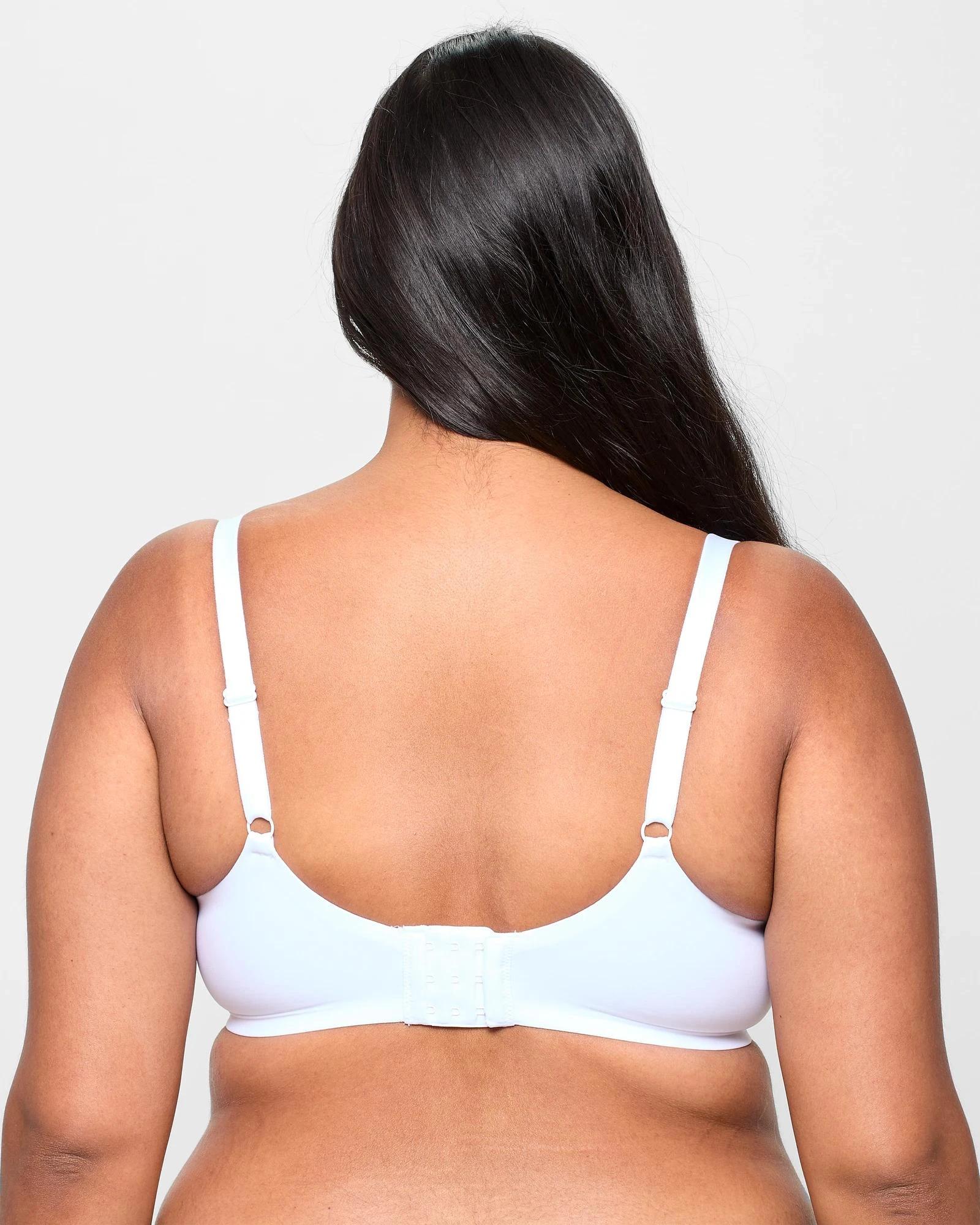 2 Target Plus Size T-Shirt Bra - Mila WHITE, 2 of 2