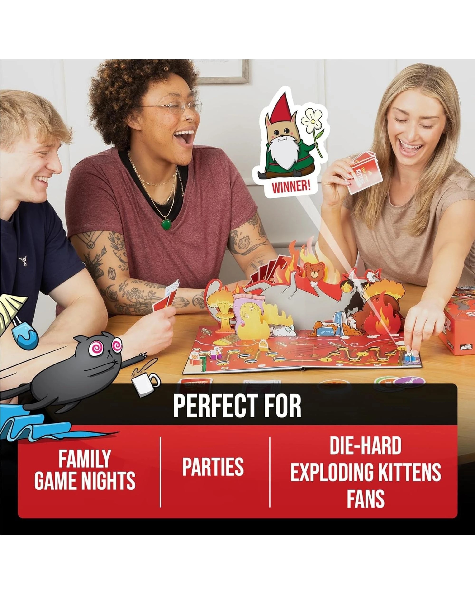 8 Exploding Kittens The Board Game, 8 of 8