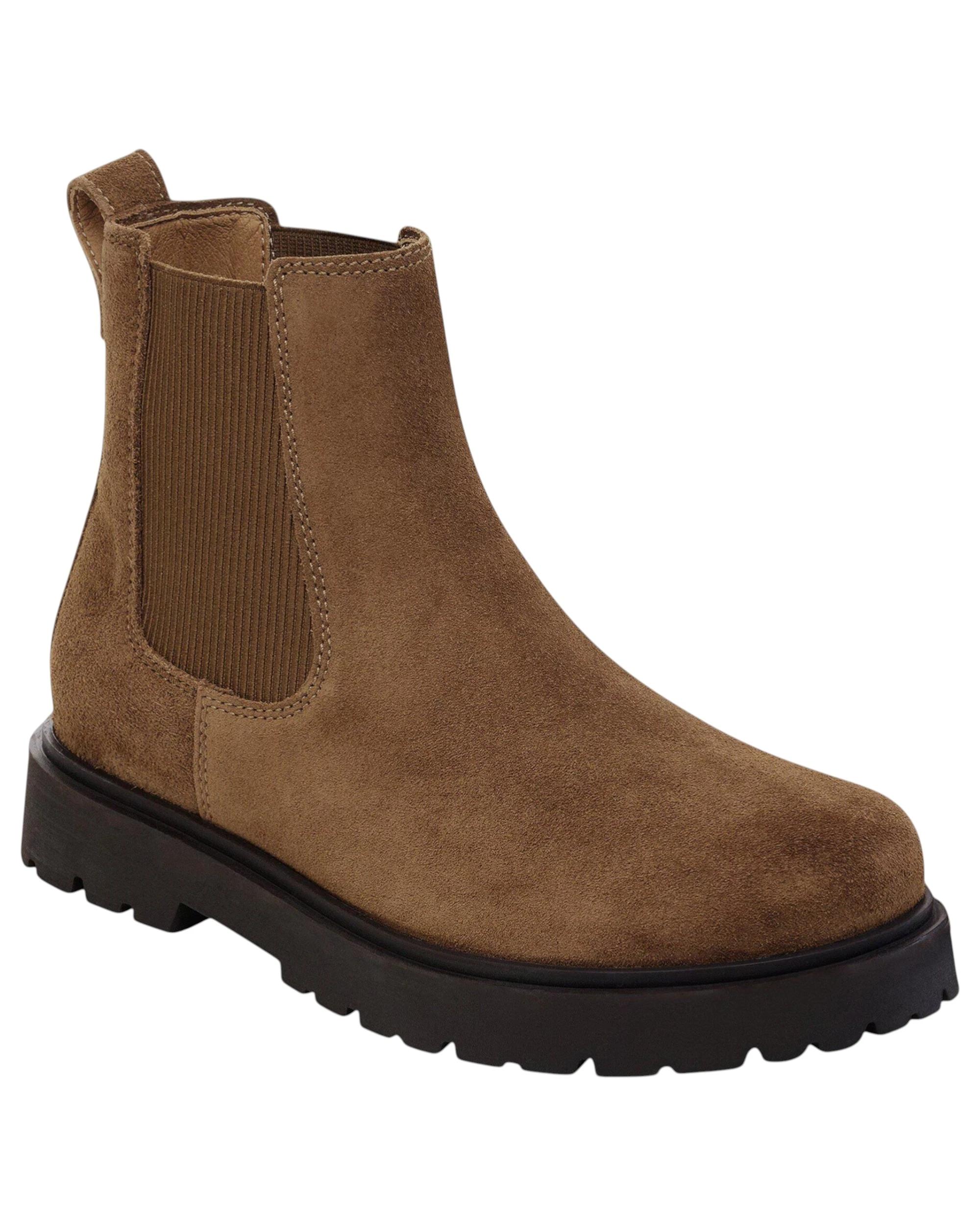 1 Birkenstock Mens Highwood Shoes Suede Leather Boots DARK TEA, 1 of 7