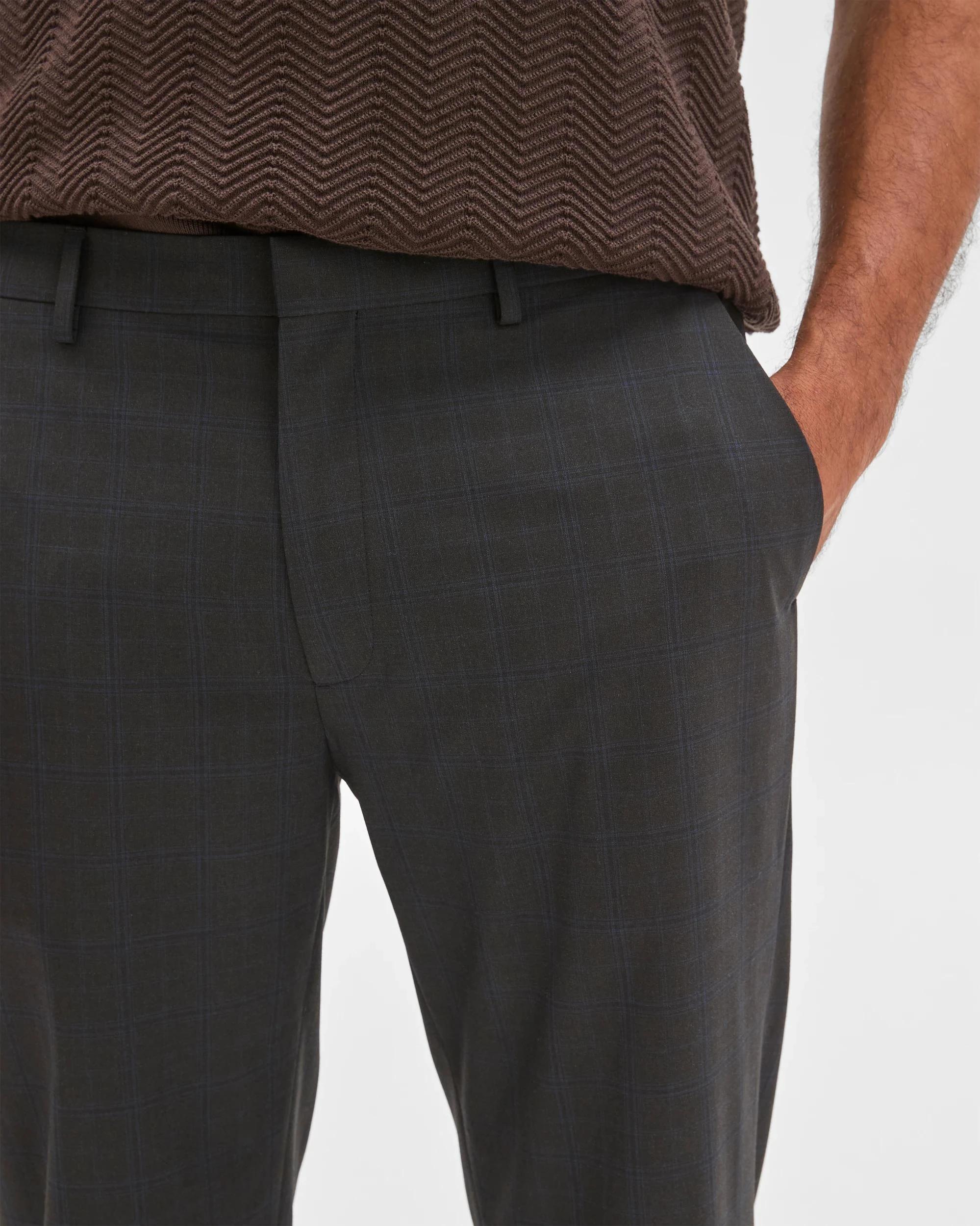 5 Preview Fashion Suit Trousers BLACK NAVY CHECK, 5 of 6