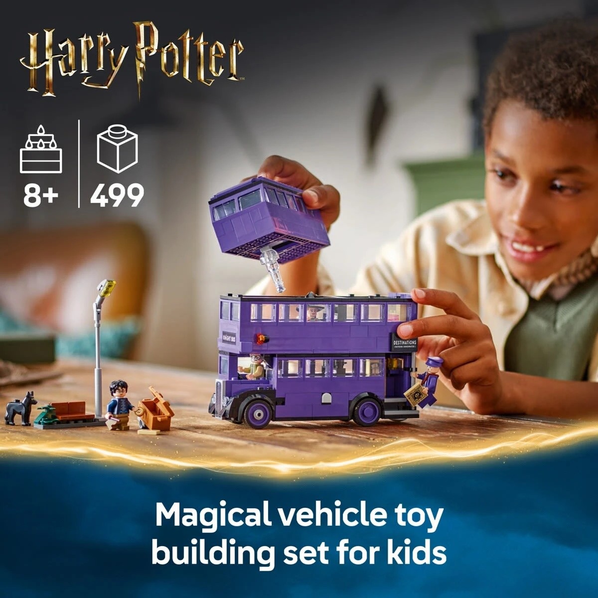 4 LEGO Harry Potter Knight Bus Adventure 76446, 4 of 11