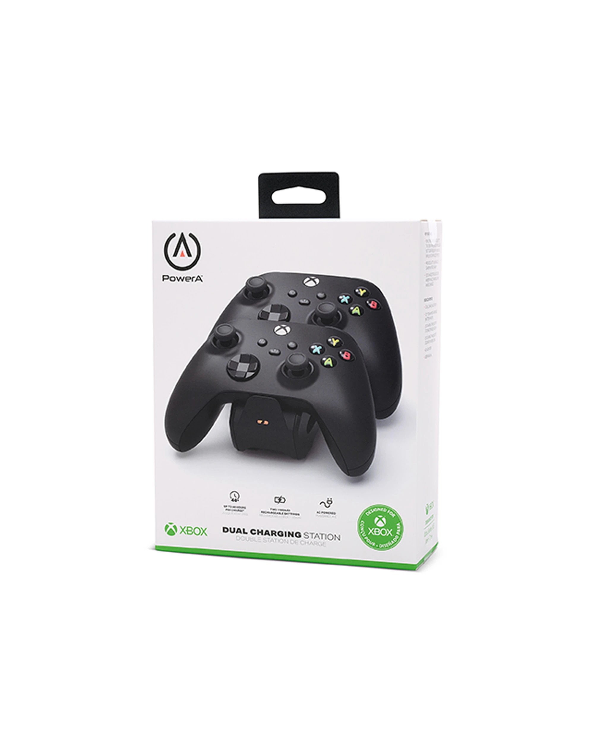 7 PowerA Duo Charge Station Xbox One Series Controllers - AC Powered Charger - Black, 7 of 8