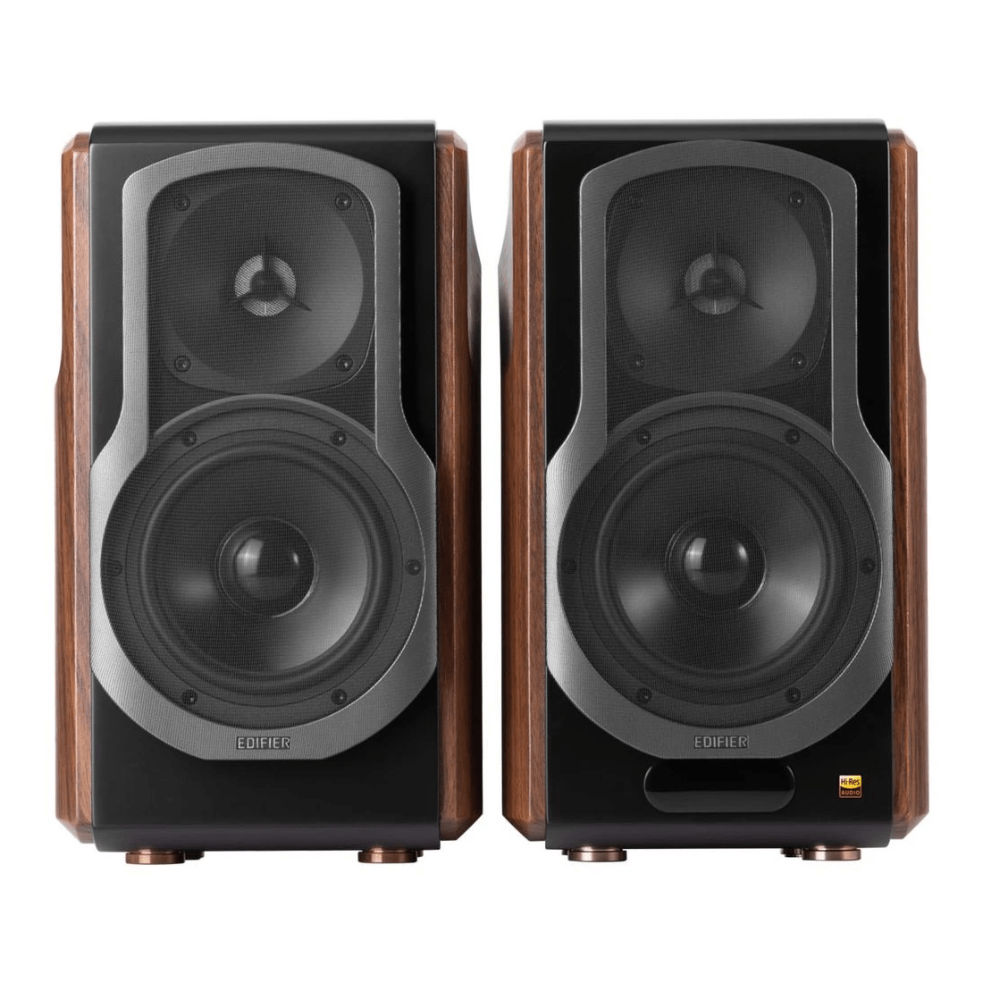 1 EDIFIER S2000MKIII Premium Hi-Res Bookshelf Speaker Brown, 1 of 8