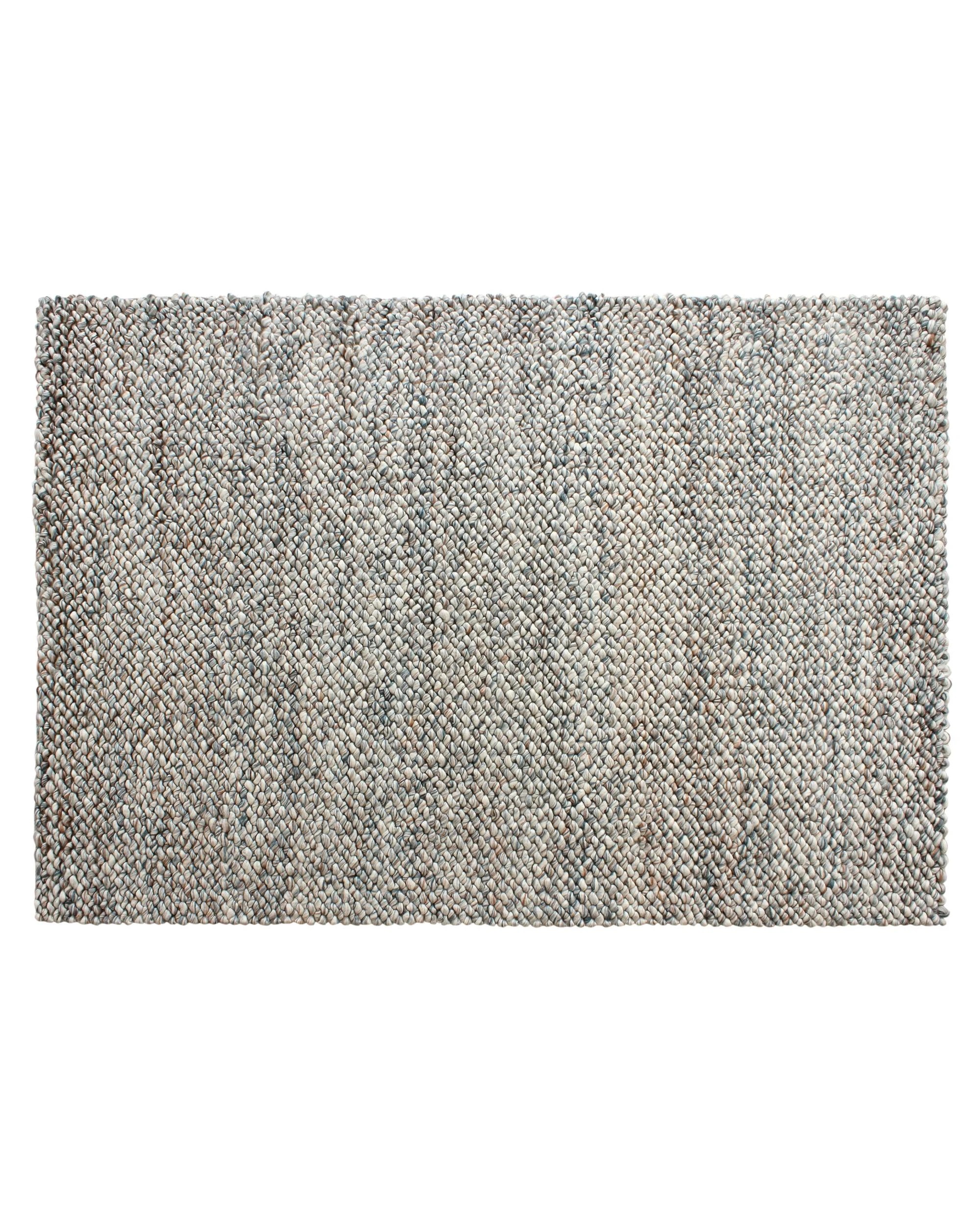 4 La Grace Home Aurora Hand Woven Wool Floor Rug - 160x230cm - Ash Grey, 4 of 6