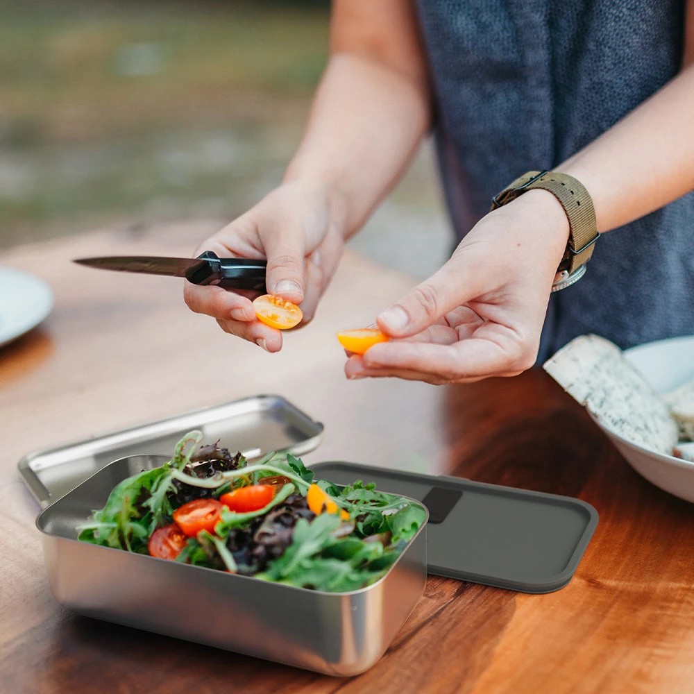 2 Monbento Mb Sense Bento Box - Grey, 2 of 5