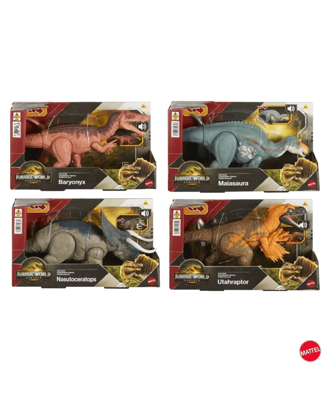 Jurassic World Rebirth Wild Roar Dinosaur Toy - Asso