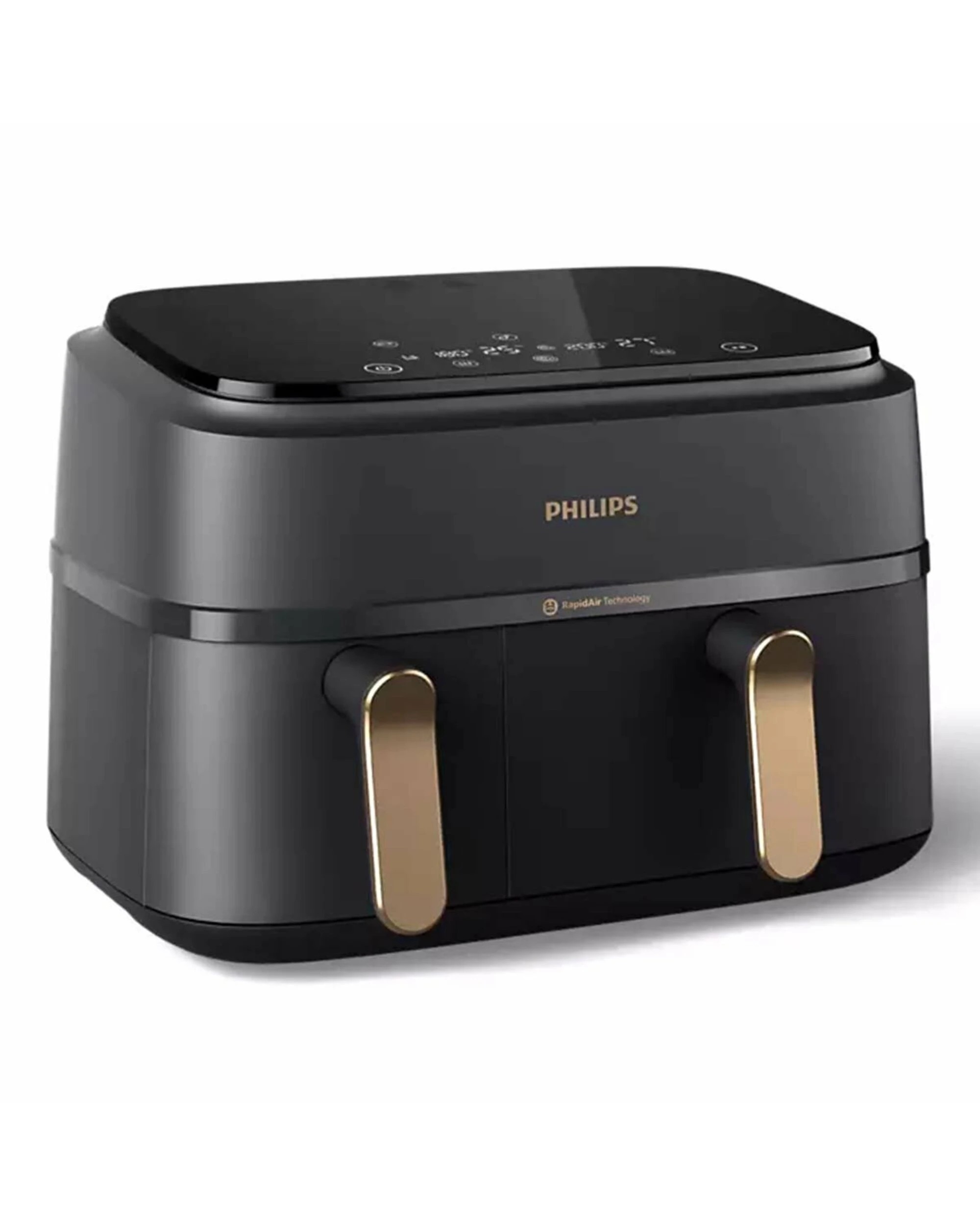 2 Philips 3000 Series Dual Basket Airfryer - Black - BLACK, 2 of 5