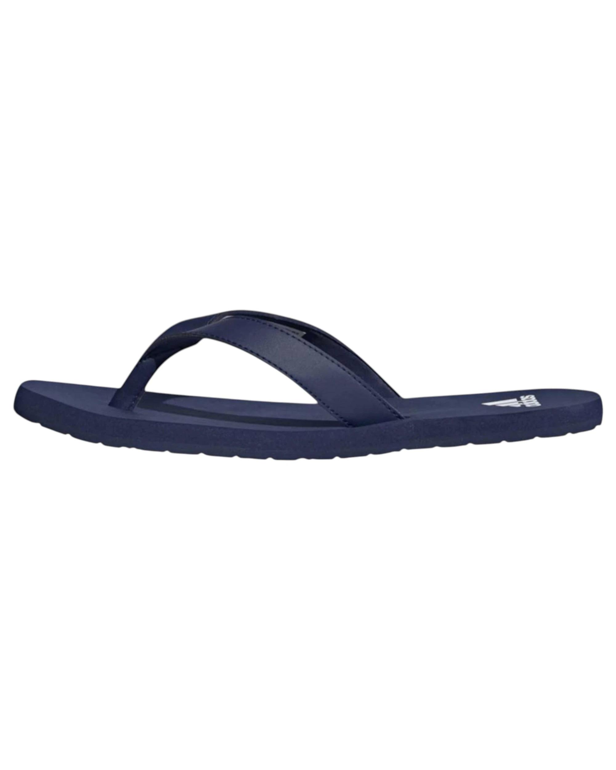 3 Adidas Mens Dark Blue/White Eezay Flip Flop Casual Thongs DARK BLUE/WHITE/DARK BLUE, 3 of 7