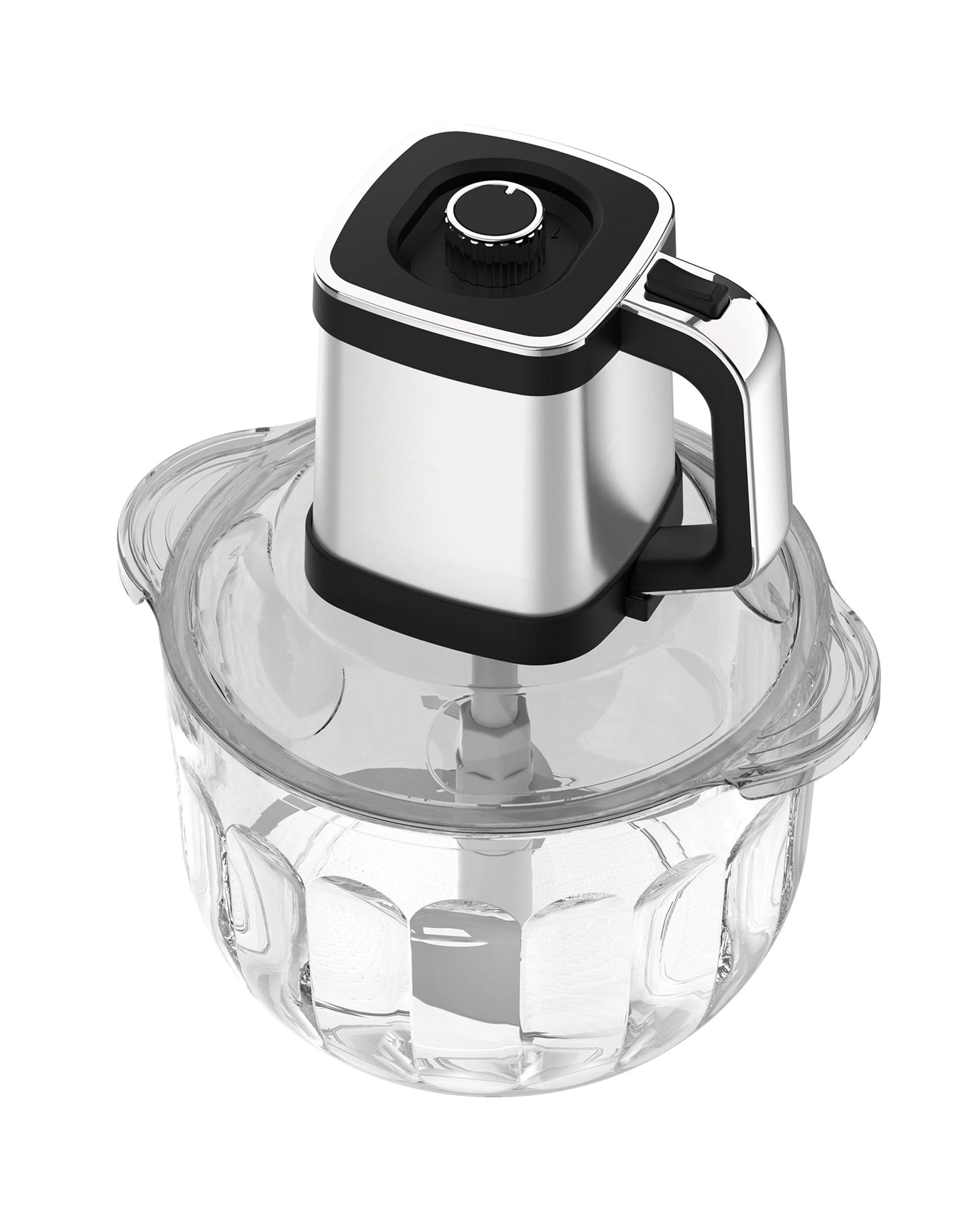 1 Yopower 5L Food Processor - Silver, 1 of 2