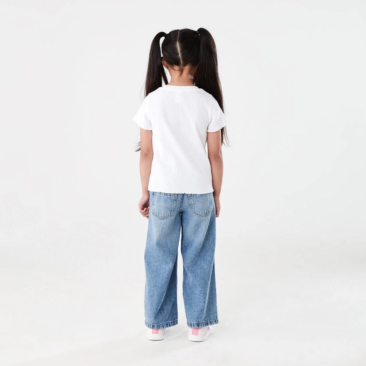 7 Short Sleeve Rib T-shirt WHITE, 7 of 7