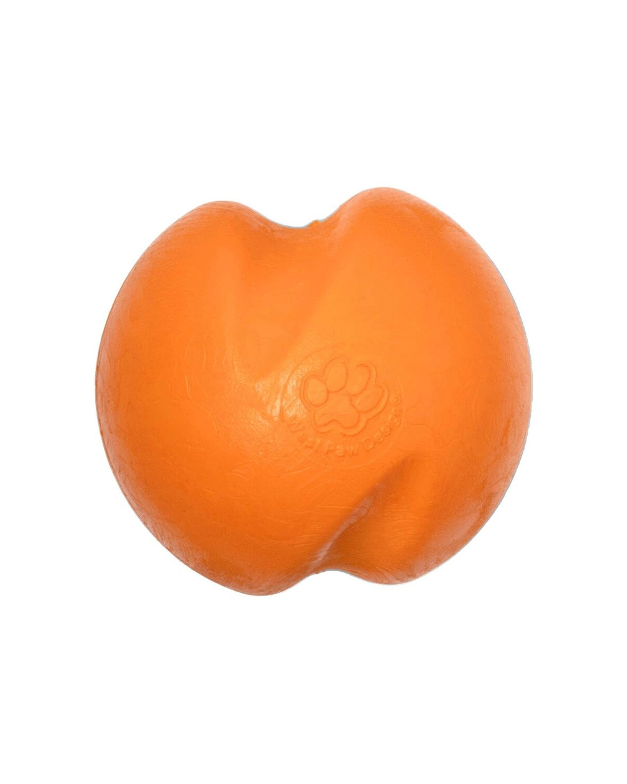 1 West Paw Jive Dog Ball Durable Chew Toy Large Fits Ball Thrower Floats - Orange, 1 of 1