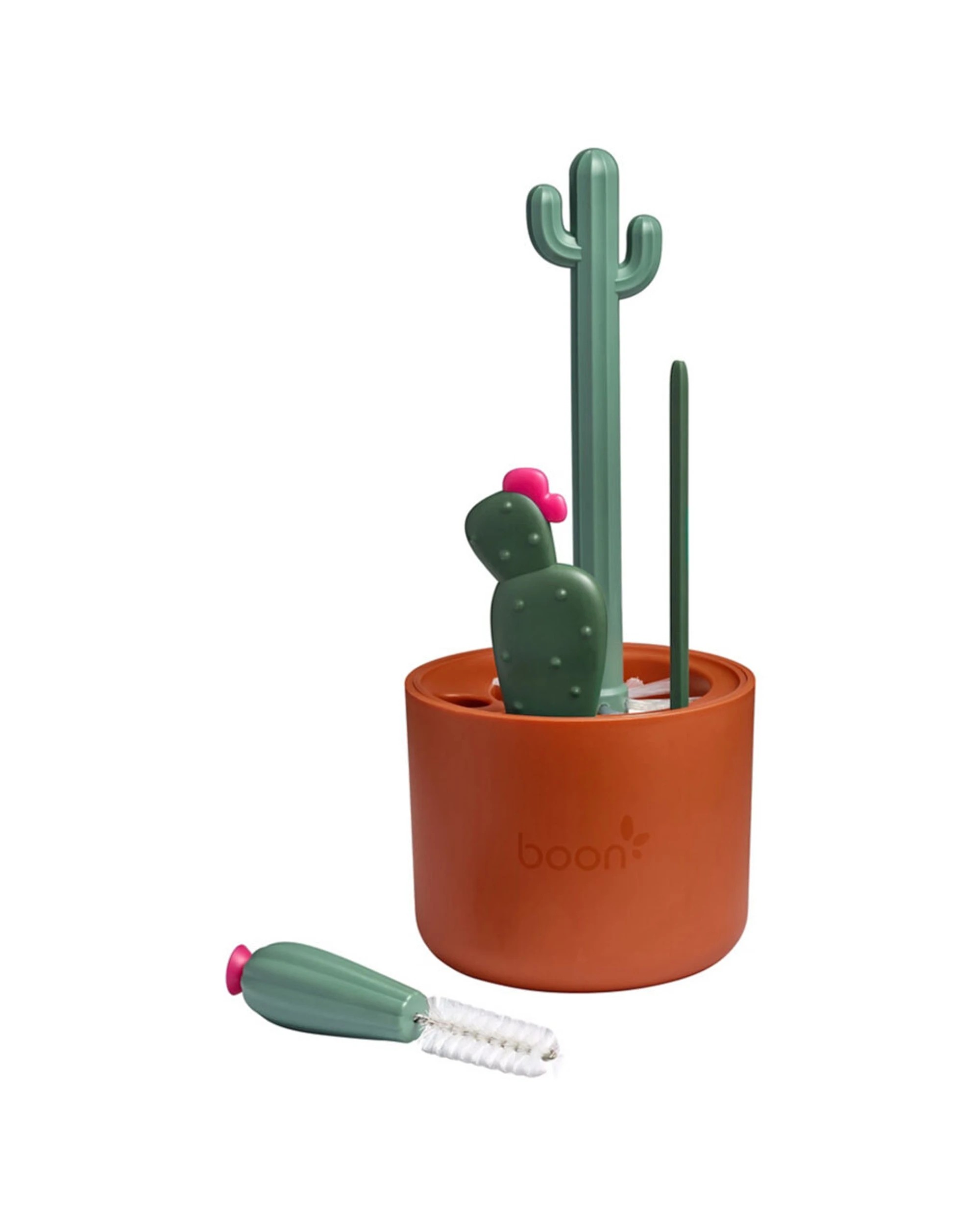 3 Boon 4pc Cacti Bottle Brush Set - Multi, 3 of 7