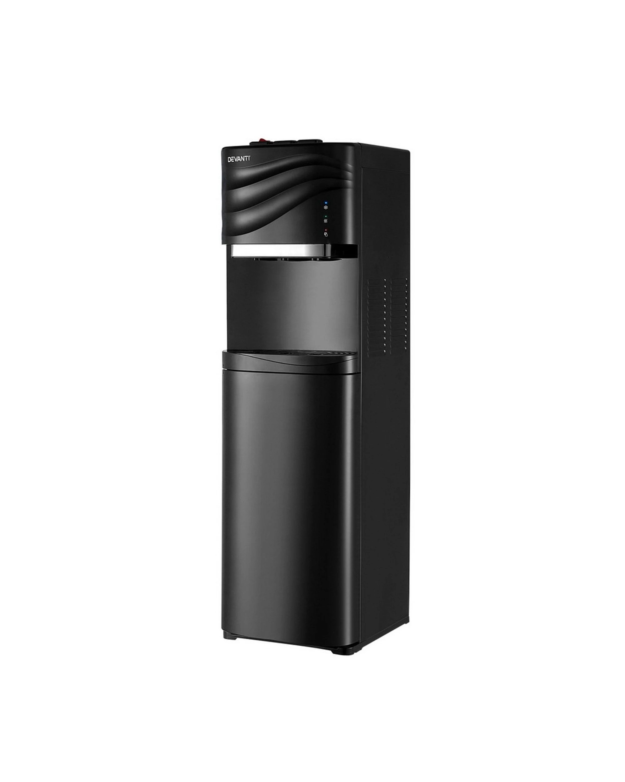 1 Devanti Water Cooler Dispenser Bottom Load - Black, 1 of 3