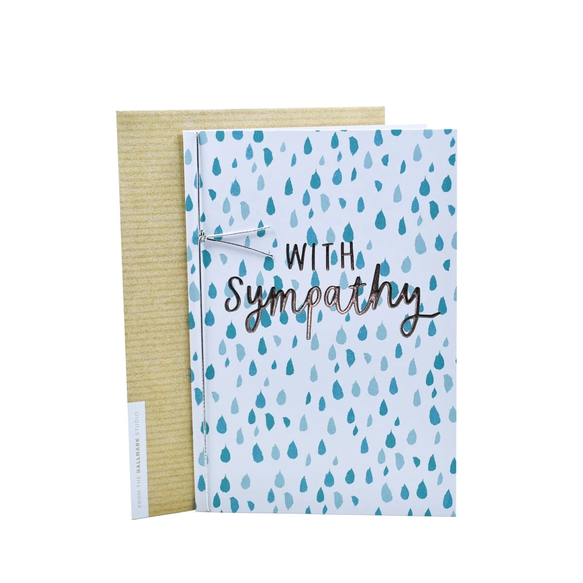 1 Hallmark Sympathy Card - Rain Drops, 1 of 3