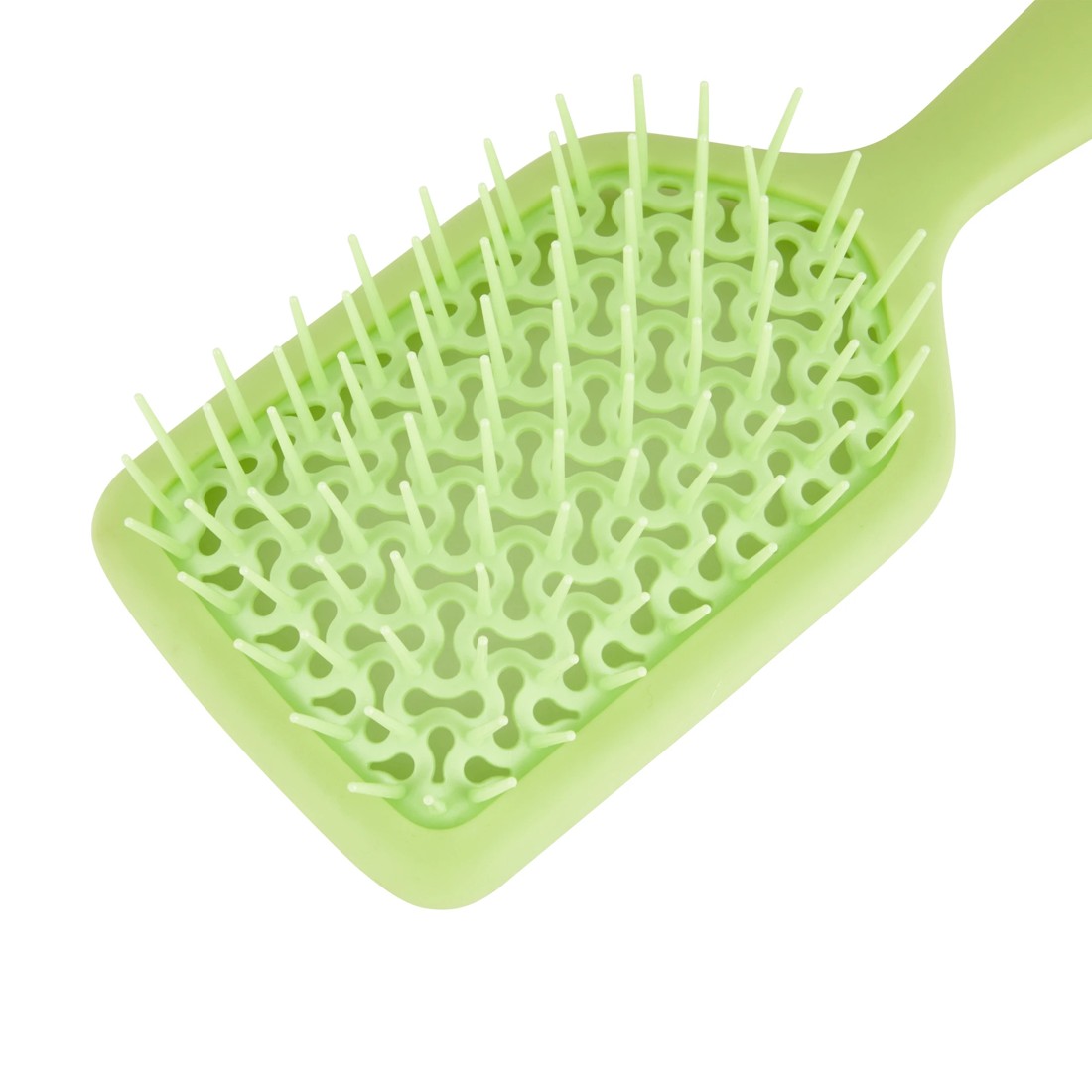 2 OXX Haircare Paddle Hair Brush - Lime, 2 of 4