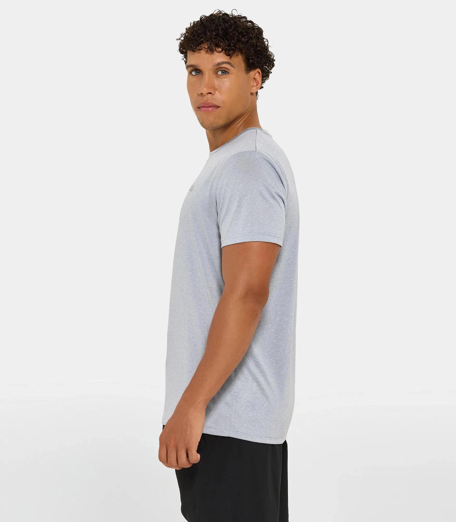 3 Flint Quick Dry T-Shirt - Fila GREY MARLE, 3 of 5