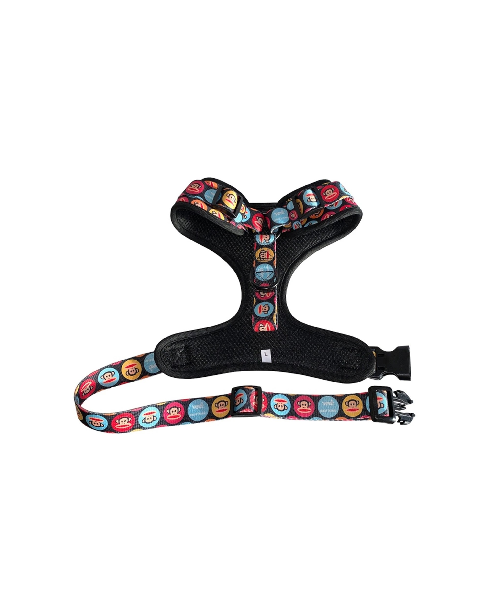 2 Verb. X Paul Frank 100% Polyester Adjustable Pet Harness Medium, 2 of 5
