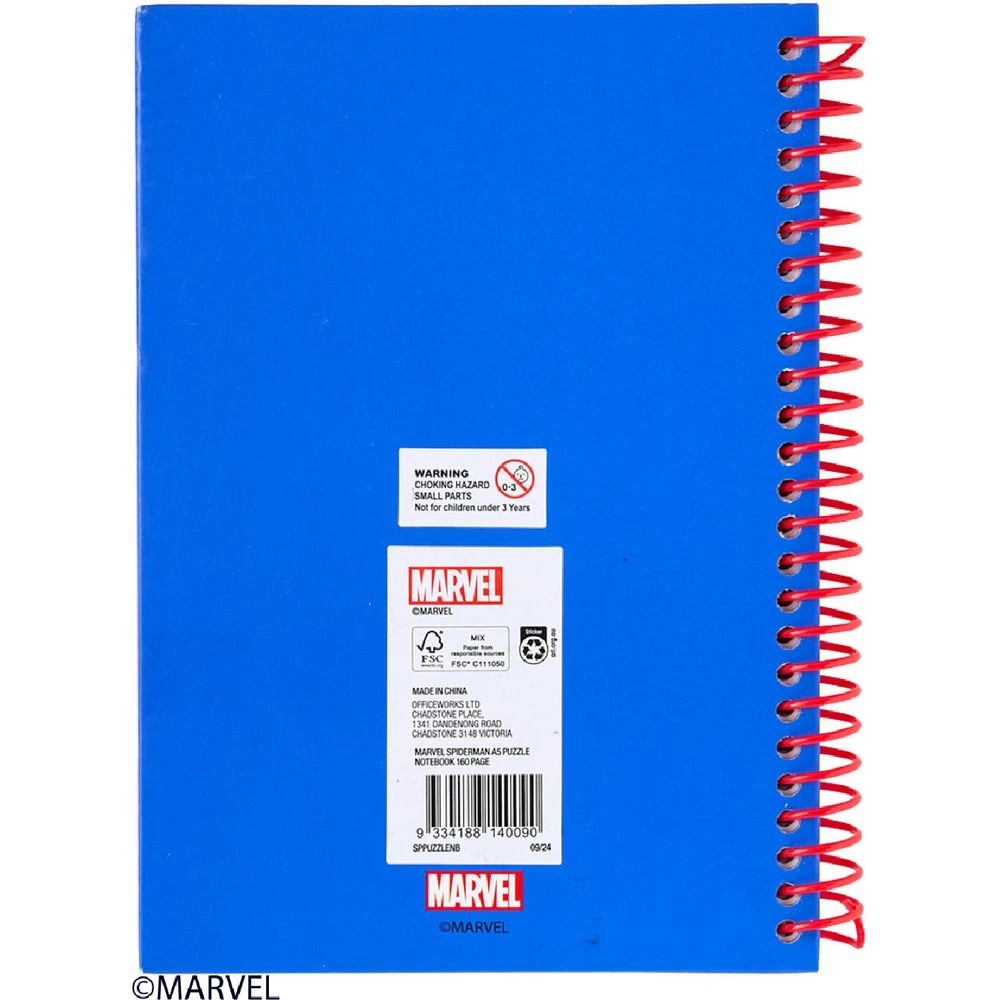2 Marvel Spider-Man A5 Puzzle Notebook 160 Pages, 2 of 5