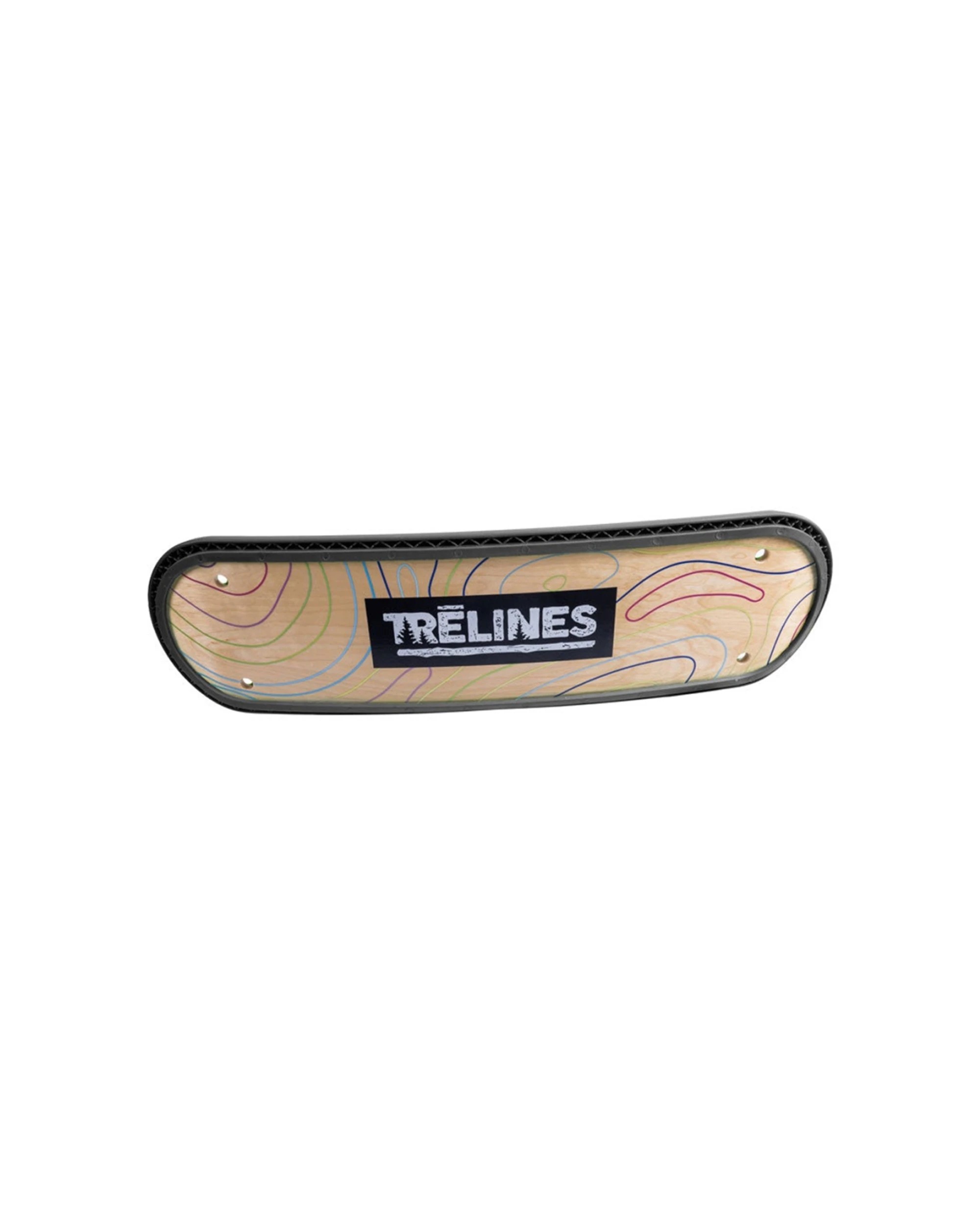 4 Trelines Treboard Surfin Swing Aerial Board Kids 5y Outdoor Fun Balance Toy 74.5x21x180cm - Black, 4 of 5