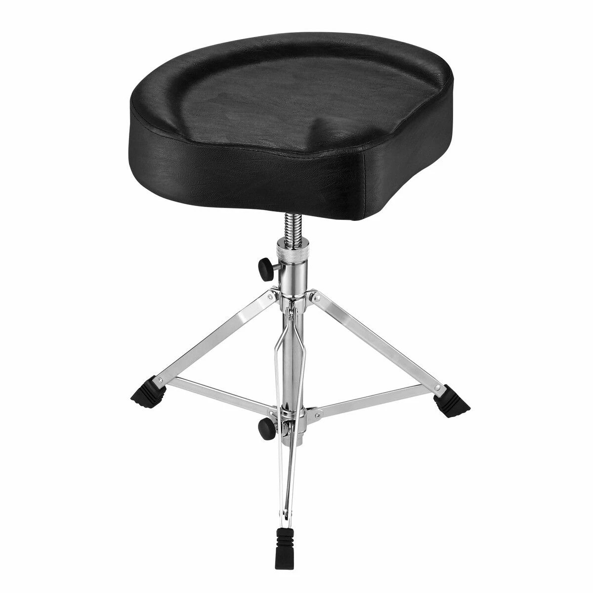 3 AUSWAY Drum Saddle Stool Seat Musician Throne Swivel Adjustable Ergonomic, 3 of 3