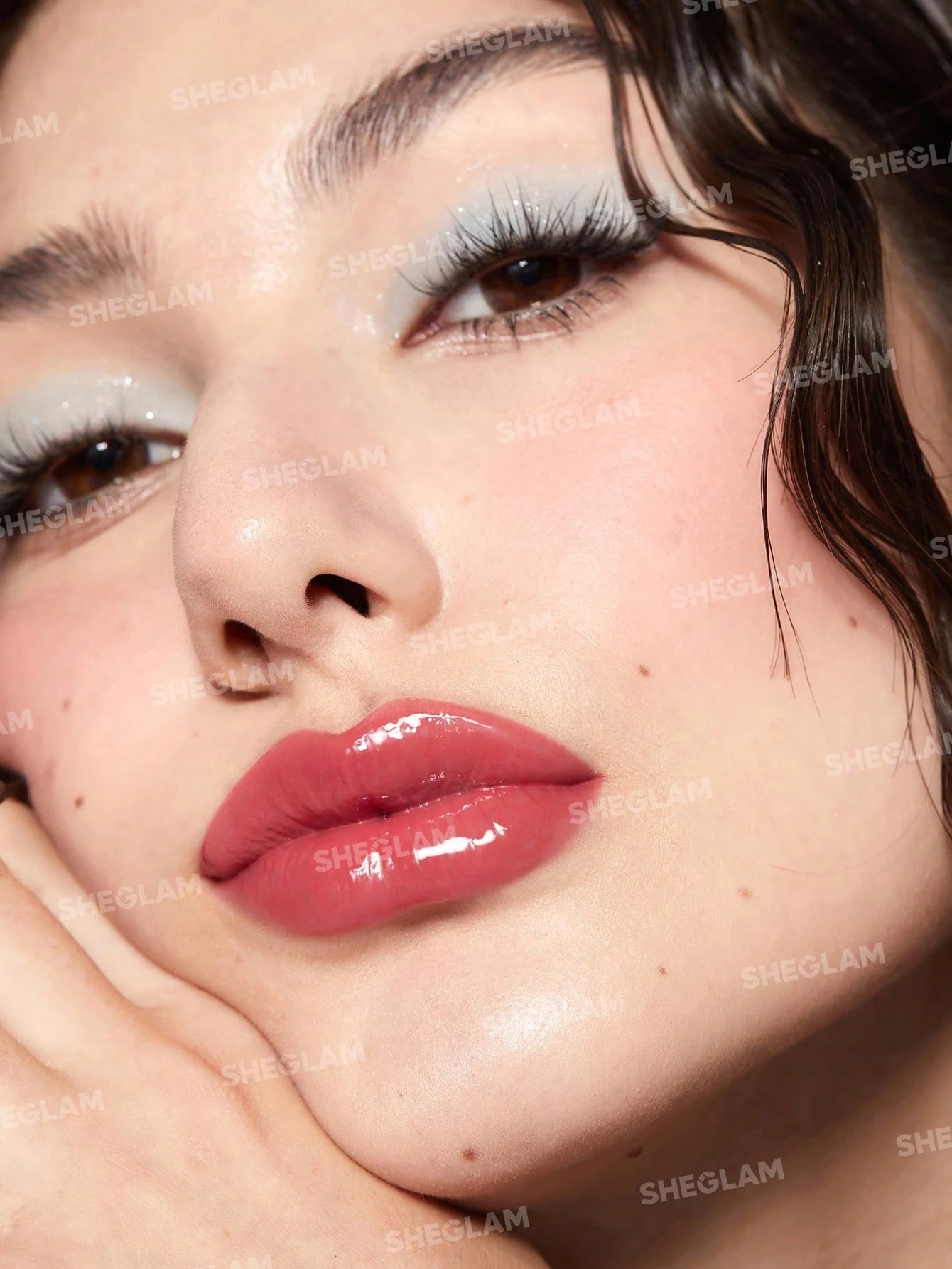 3 SHEGLAM Pout-Perfect Shine Lip Plumper - First Crush, 3 of 6