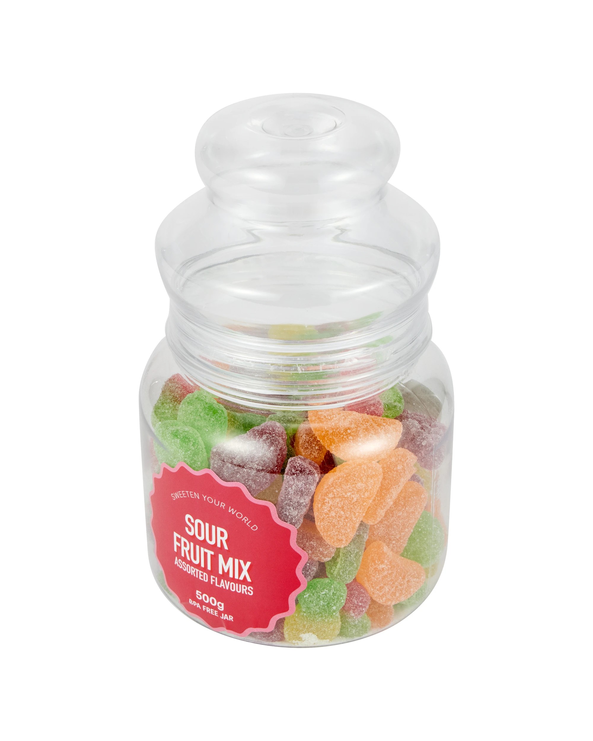 2 Assorted Flavours Sour Fruit Mix 500g, 2 of 5