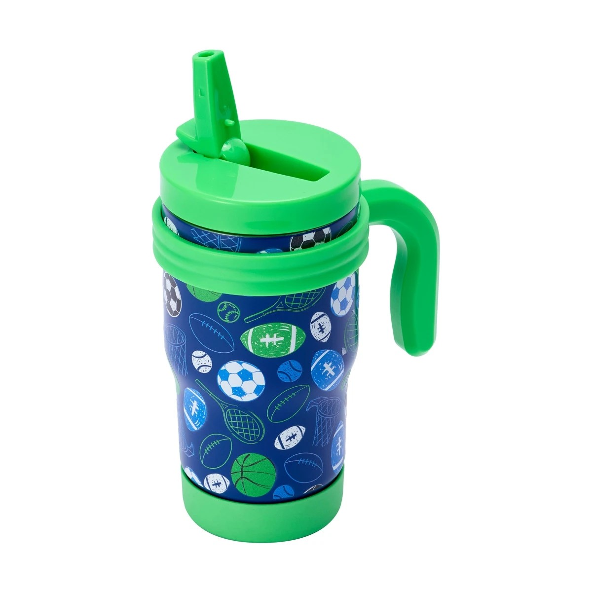 1 380ml Sports Tumbler with Handle, 1 of 5
